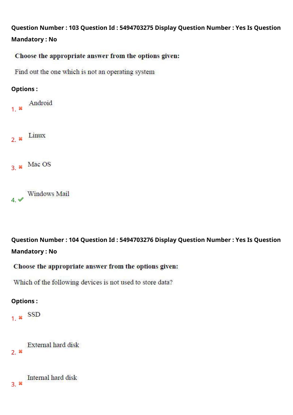 AP ICET 2021 - Shift 2 Question Paper With Preliminary Keys - Page 73