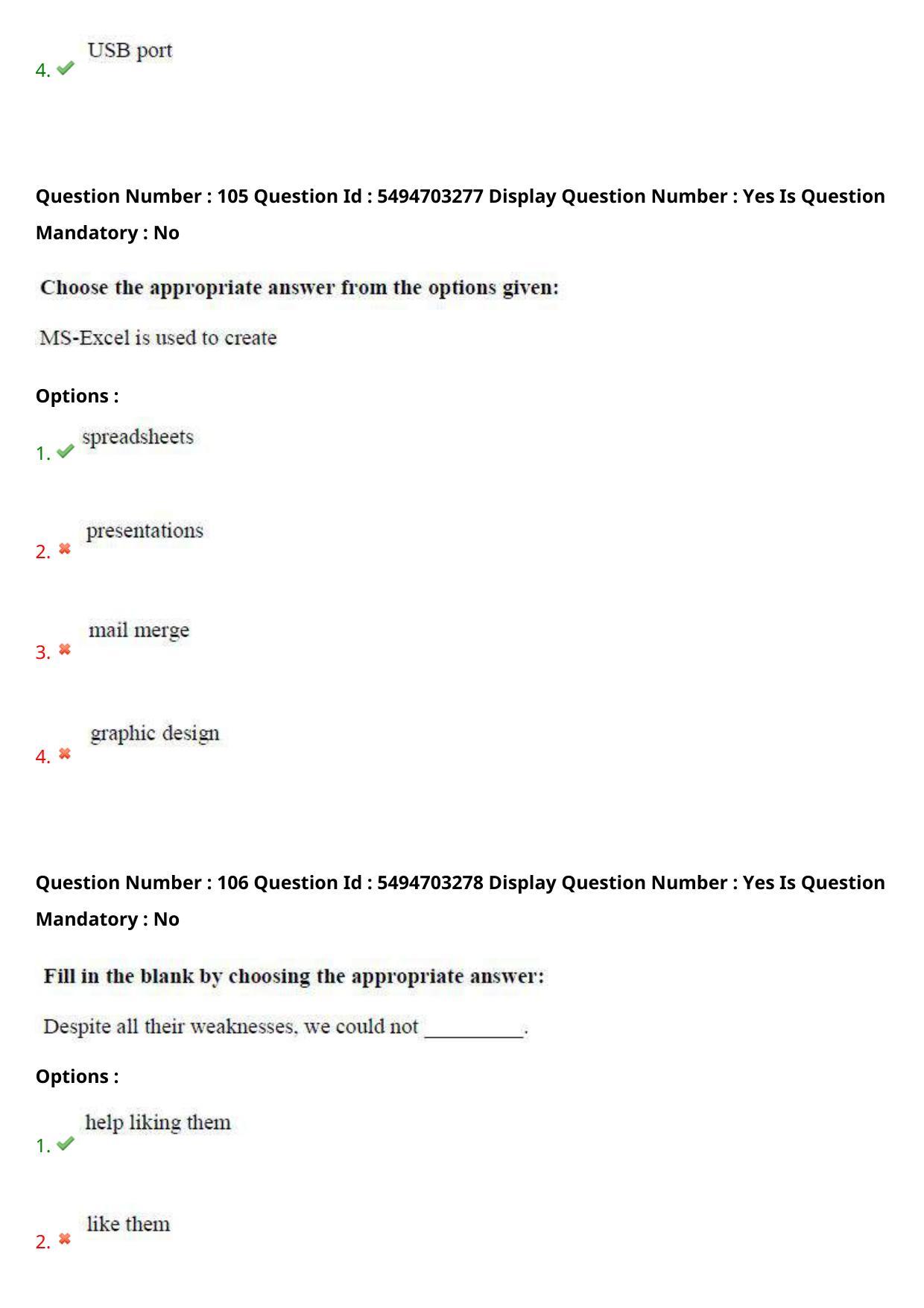 AP ICET 2021 - Shift 2 Question Paper With Preliminary Keys - Page 74