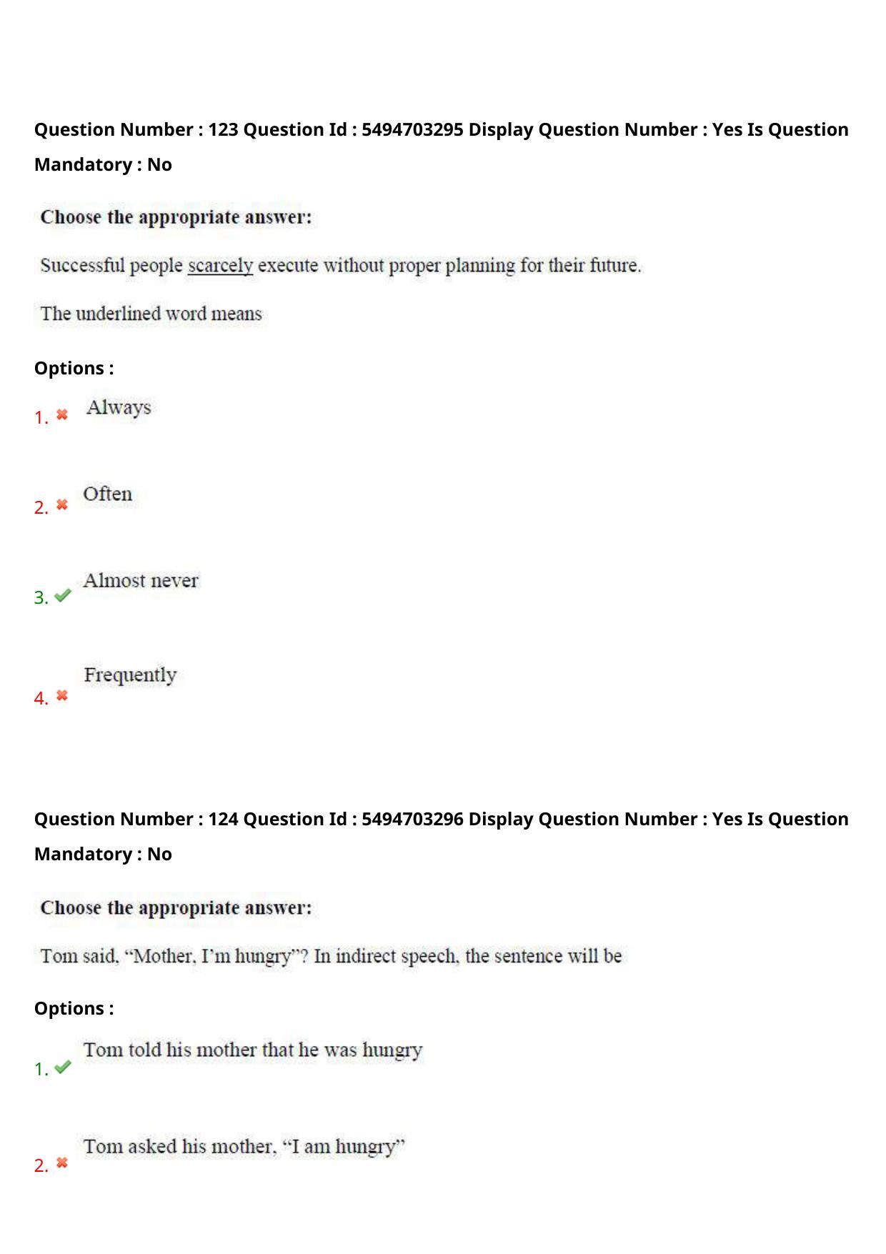AP ICET 2021 - Shift 2 Question Paper With Preliminary Keys - Page 84