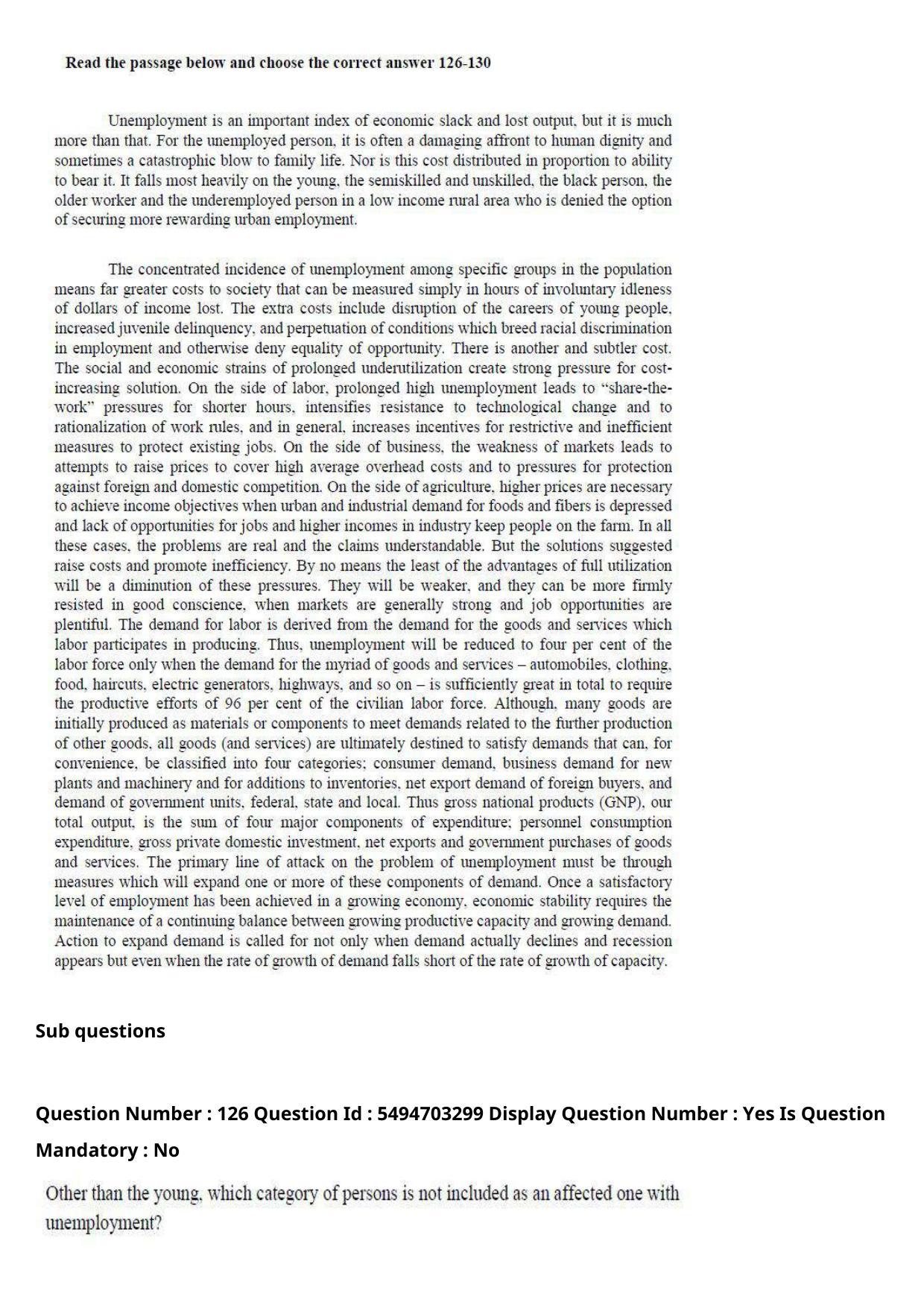 AP ICET 2021 - Shift 2 Question Paper With Preliminary Keys - Page 86