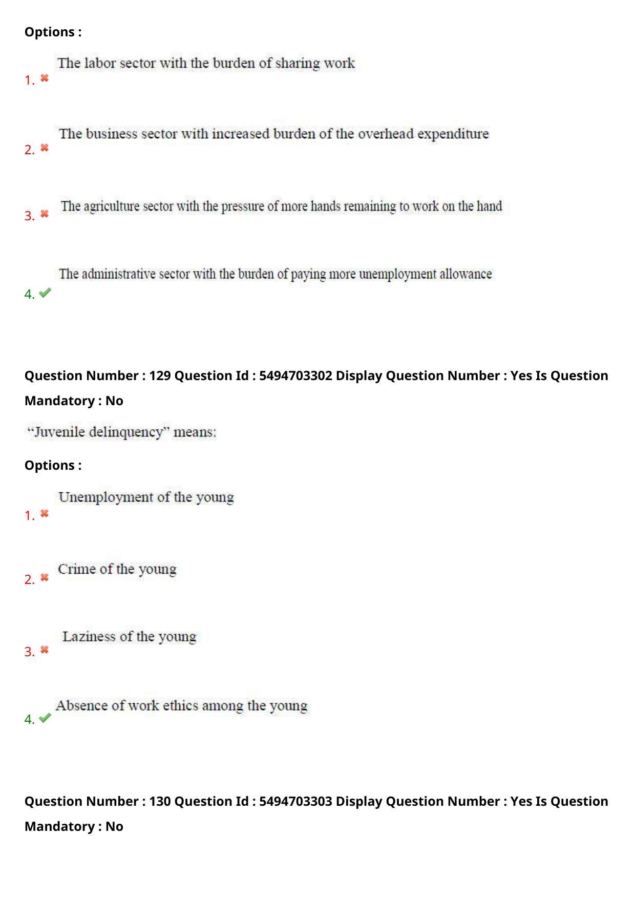 AP ICET 2021 - Shift 2 Question Paper With Preliminary Keys - Page 88