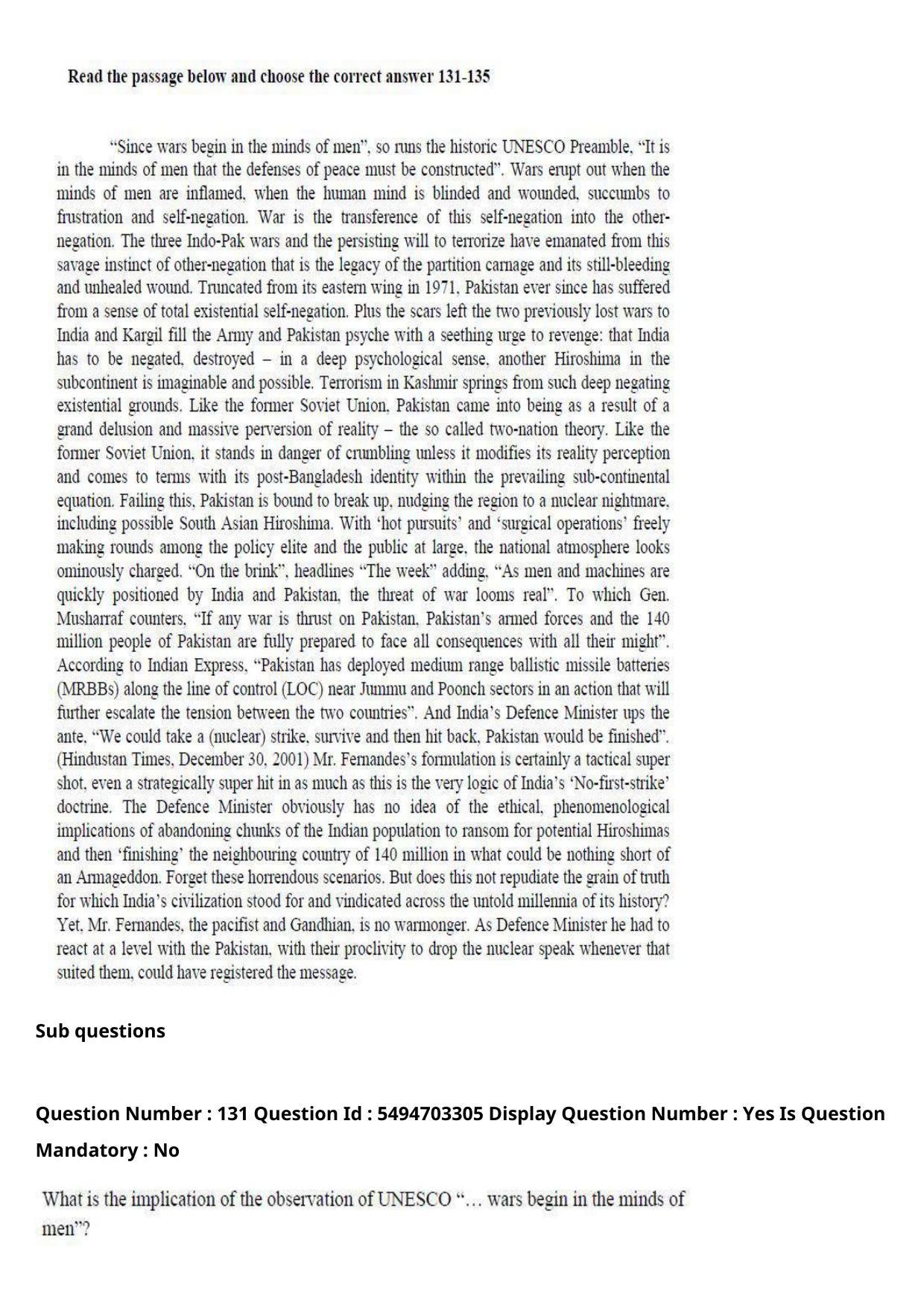 AP ICET 2021 - Shift 2 Question Paper With Preliminary Keys - Page 90