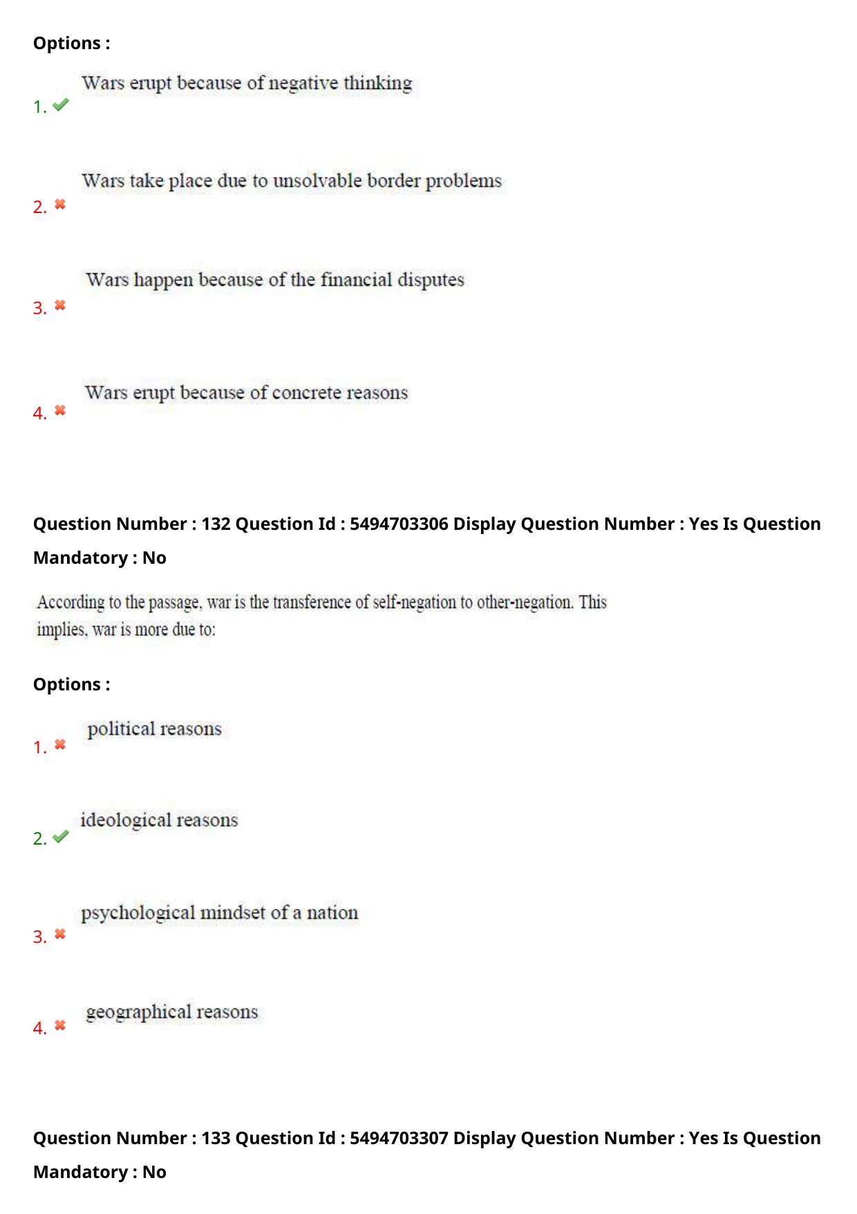 AP ICET 2021 - Shift 2 Question Paper With Preliminary Keys - Page 91