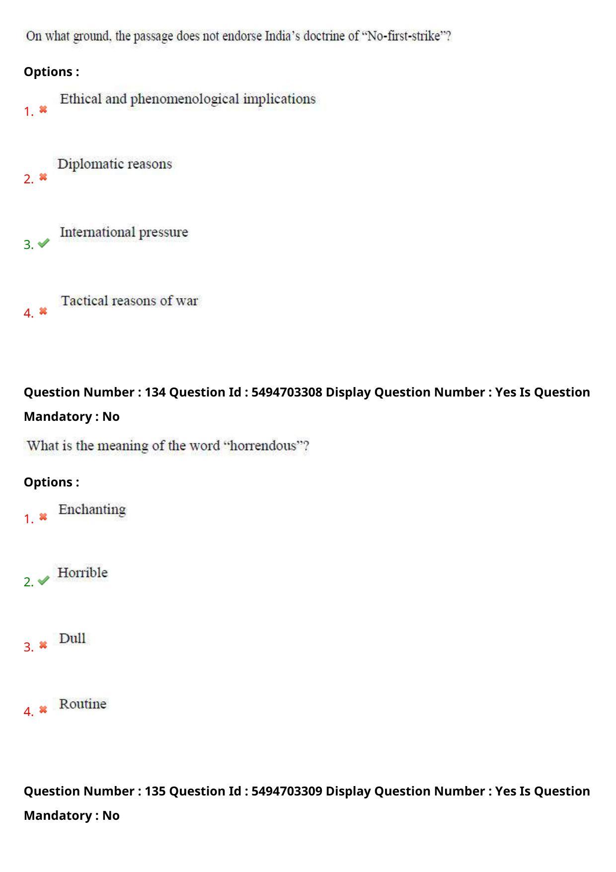 AP ICET 2021 - Shift 2 Question Paper With Preliminary Keys - Page 92