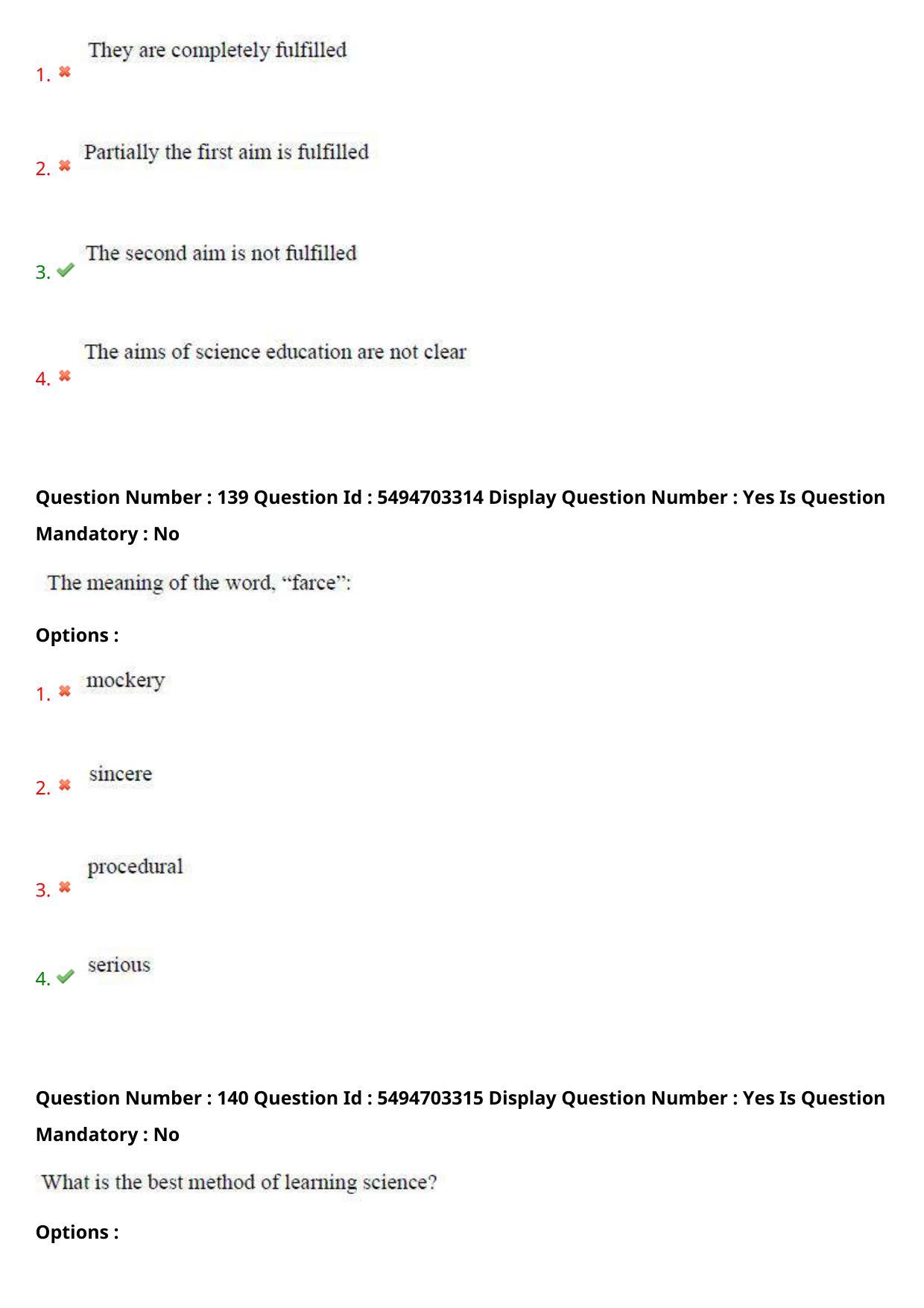 AP ICET 2021 - Shift 2 Question Paper With Preliminary Keys - Page 96