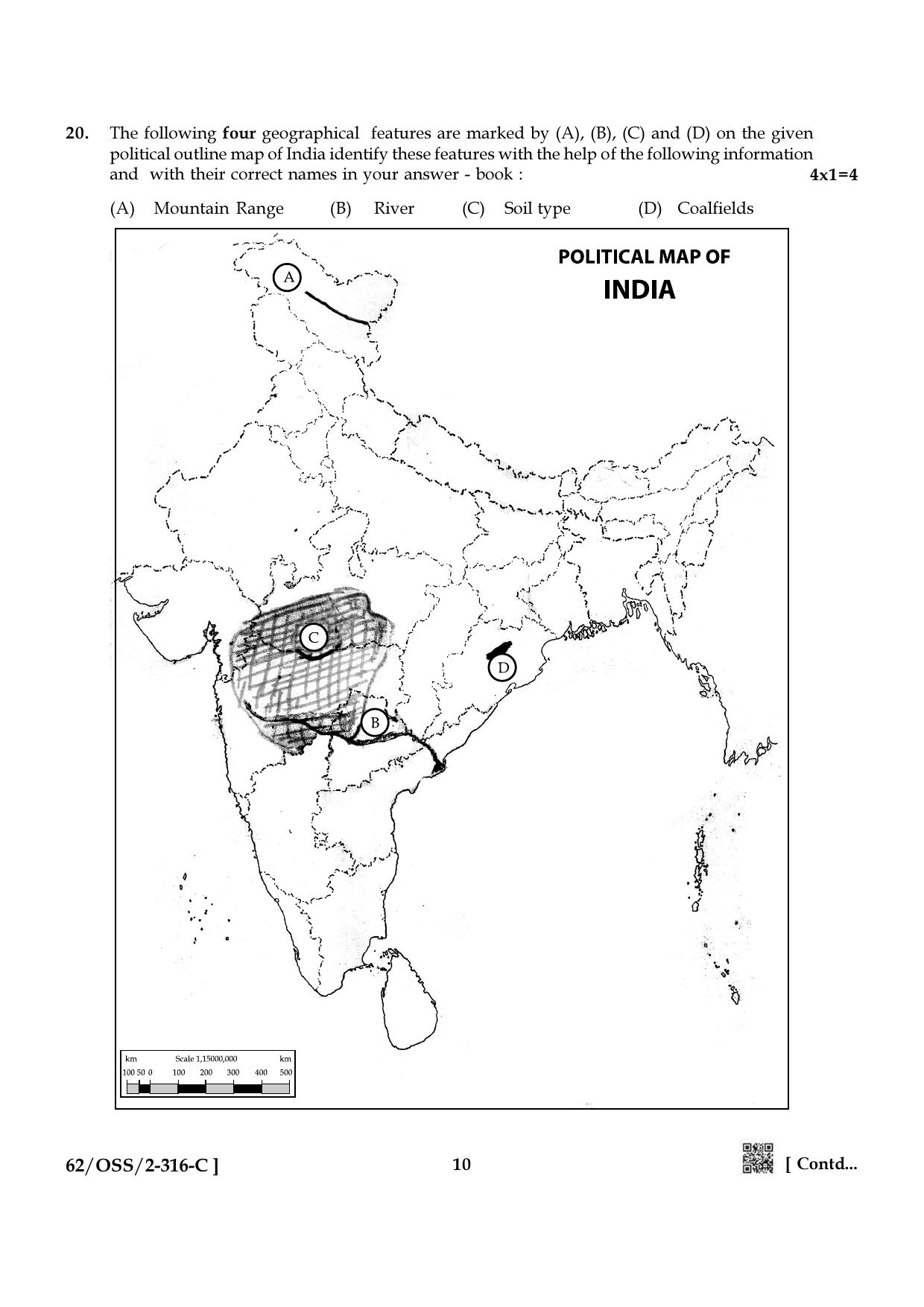 NIOS October 2021 Class 12 Geography Question Paper - Page 34