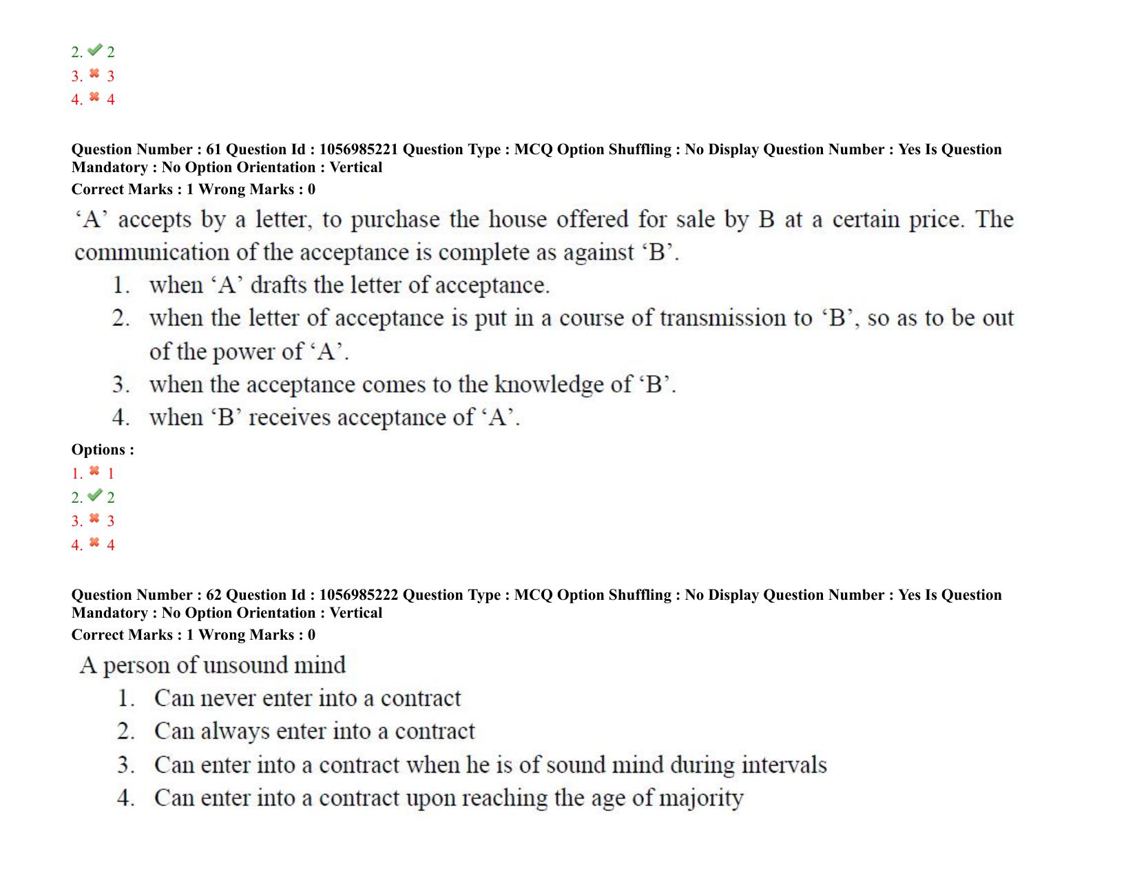 TS PGLCET 24th Aug 2021 Shift 1 Question Paper - Page 36