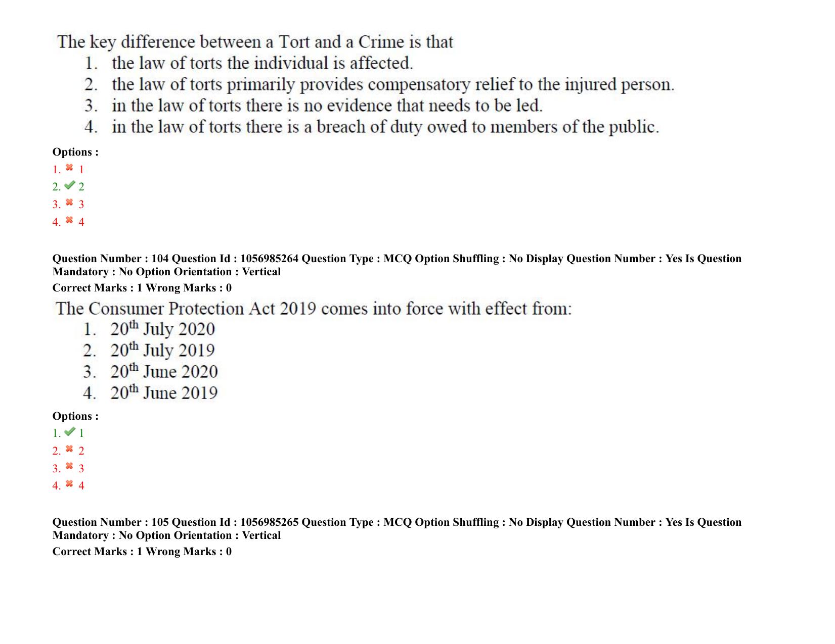 TS PGLCET 24th Aug 2021 Shift 1 Question Paper - Page 58