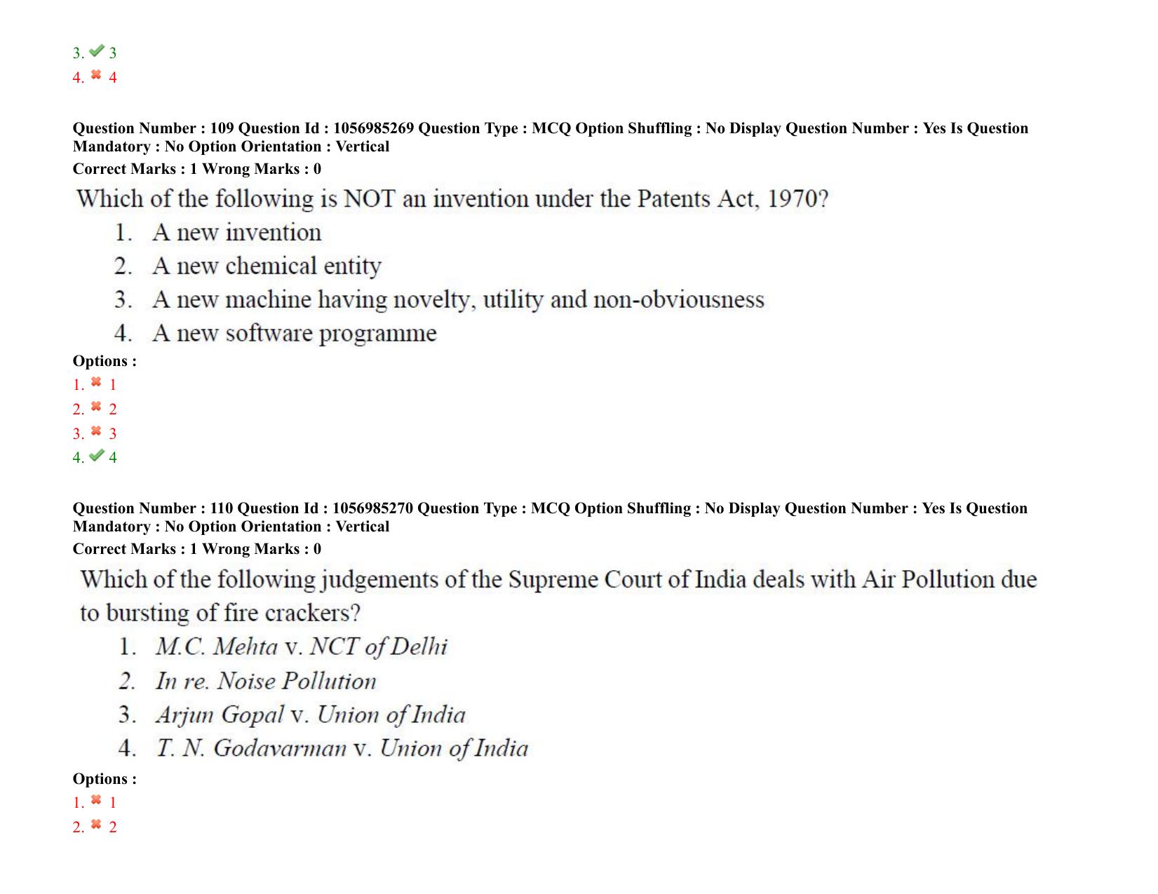 TS PGLCET 24th Aug 2021 Shift 1 Question Paper - Page 61