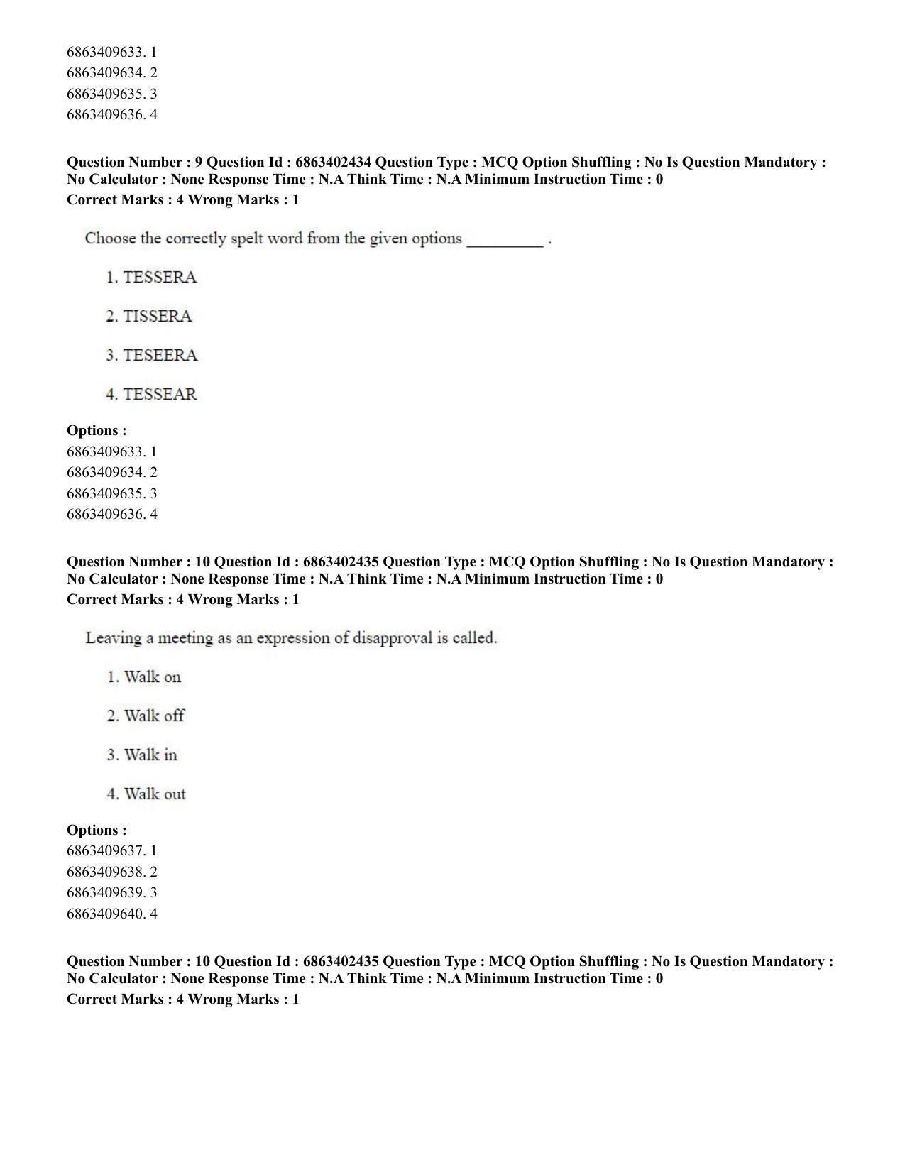 CUET PG 2023: ACQP19 – Sahitya (Alankara and Kavya varga) (Eng.) - Shift 2 (5-06-2023) Question Paper - Page 18