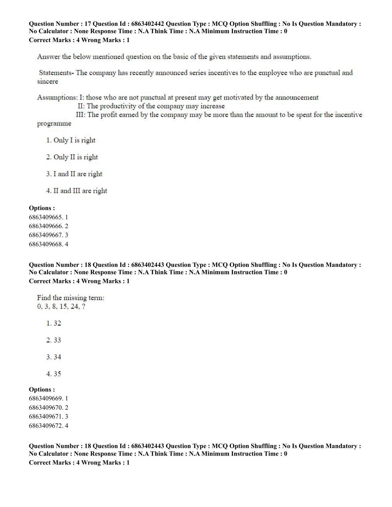 CUET PG 2023: ACQP19 – Sahitya (Alankara and Kavya varga) (Eng.) - Shift 2 (5-06-2023) Question Paper - Page 30
