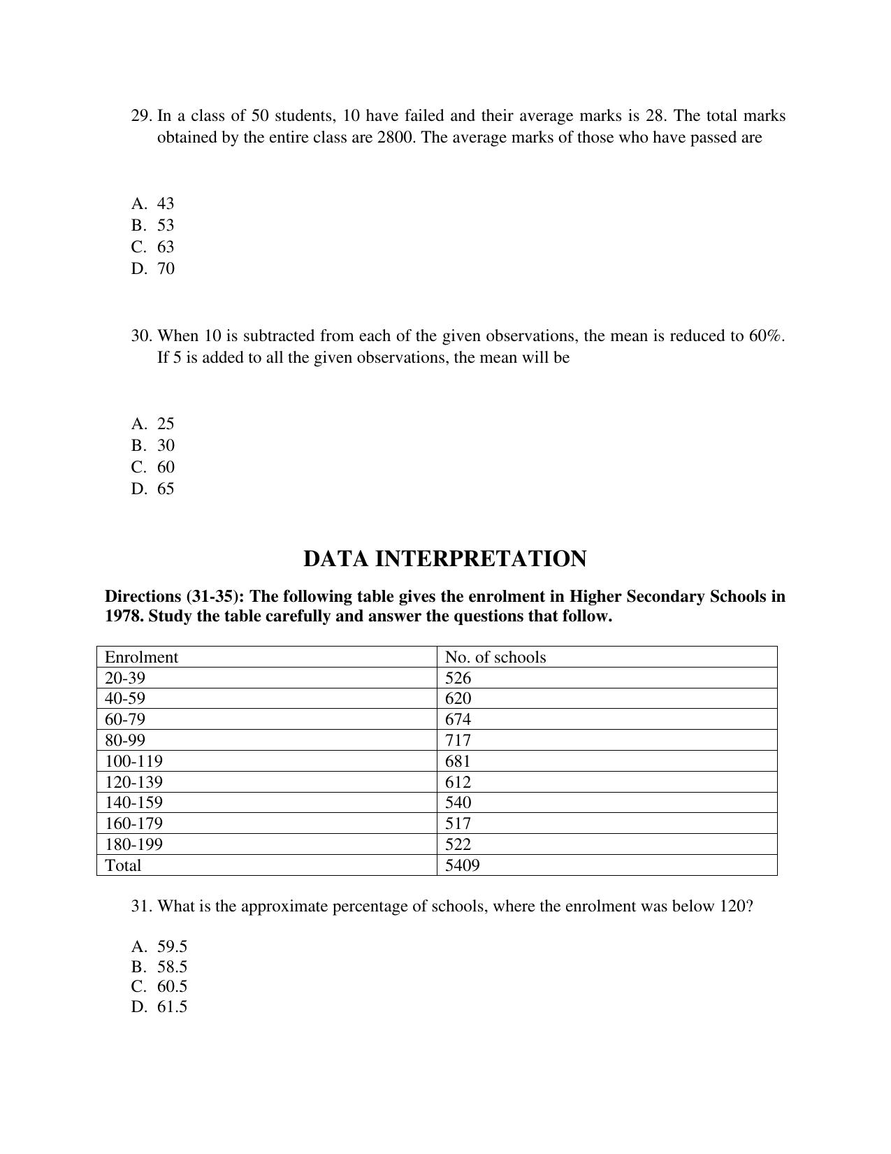 IMU CET MBA Sample Paper - Page 7
