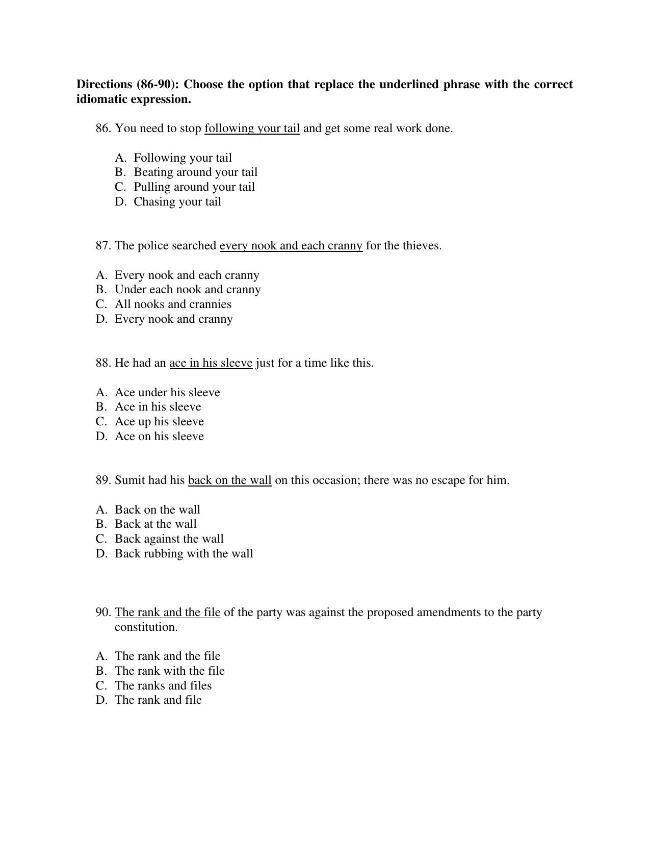 IMU CET MBA Sample Paper - Page 21