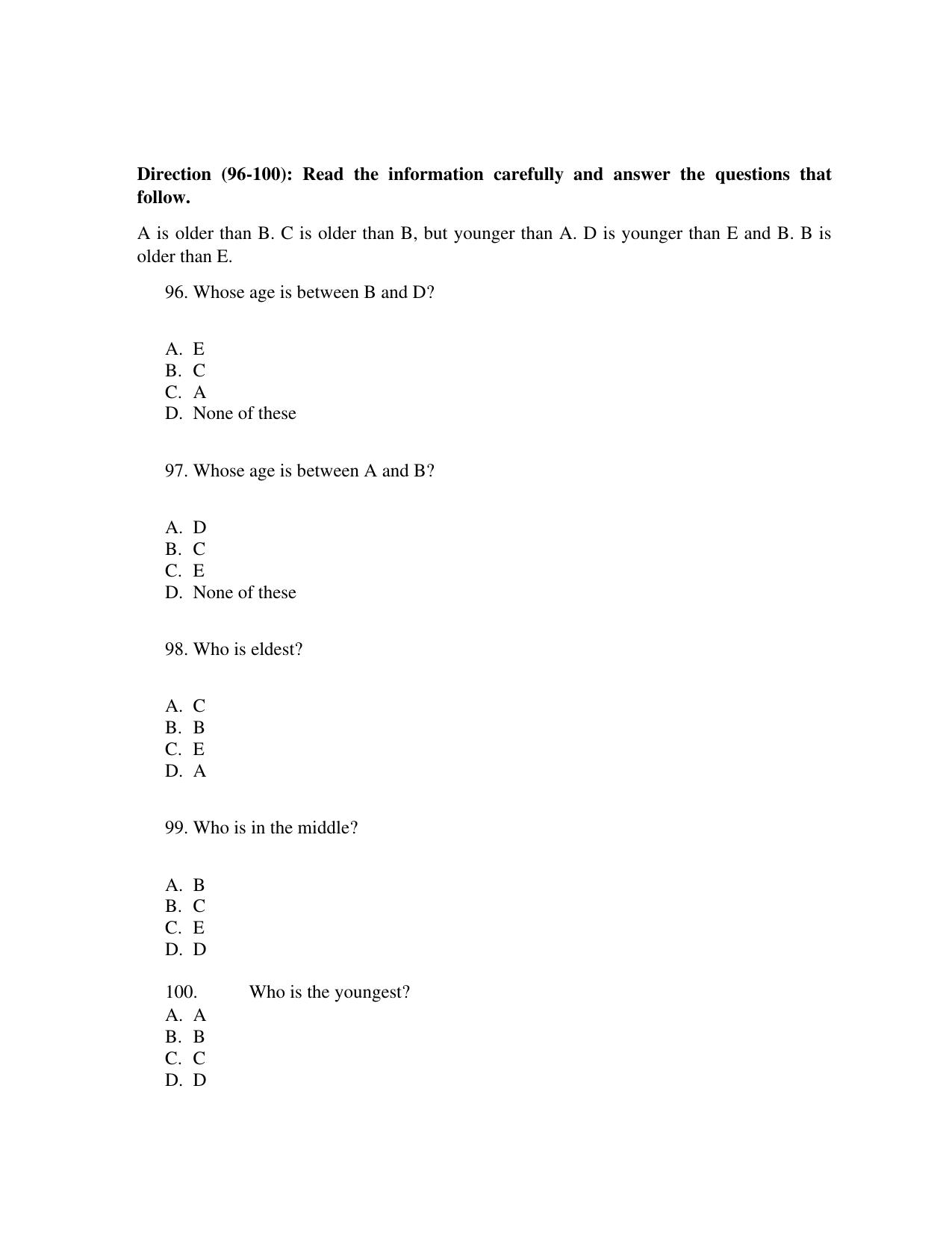 IMU CET MBA Sample Paper - Page 23