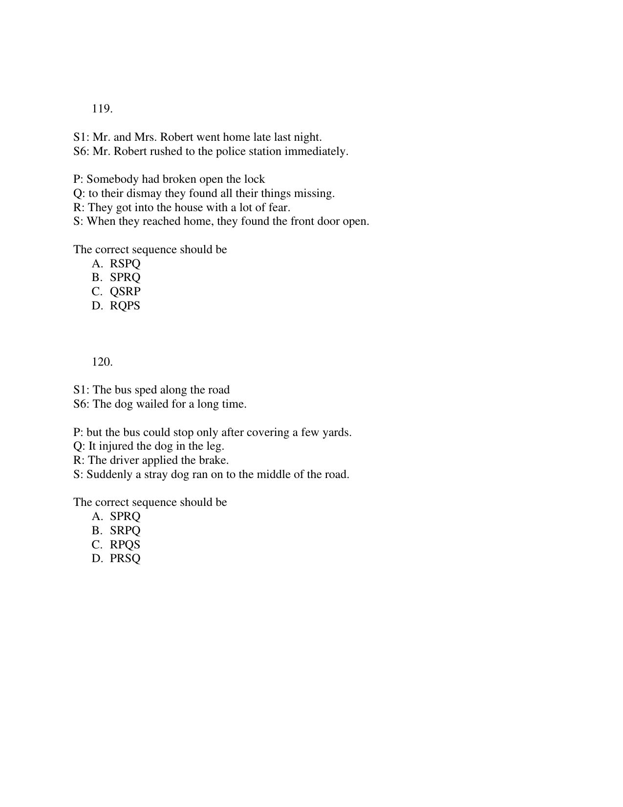 IMU CET MBA Sample Paper - Page 29