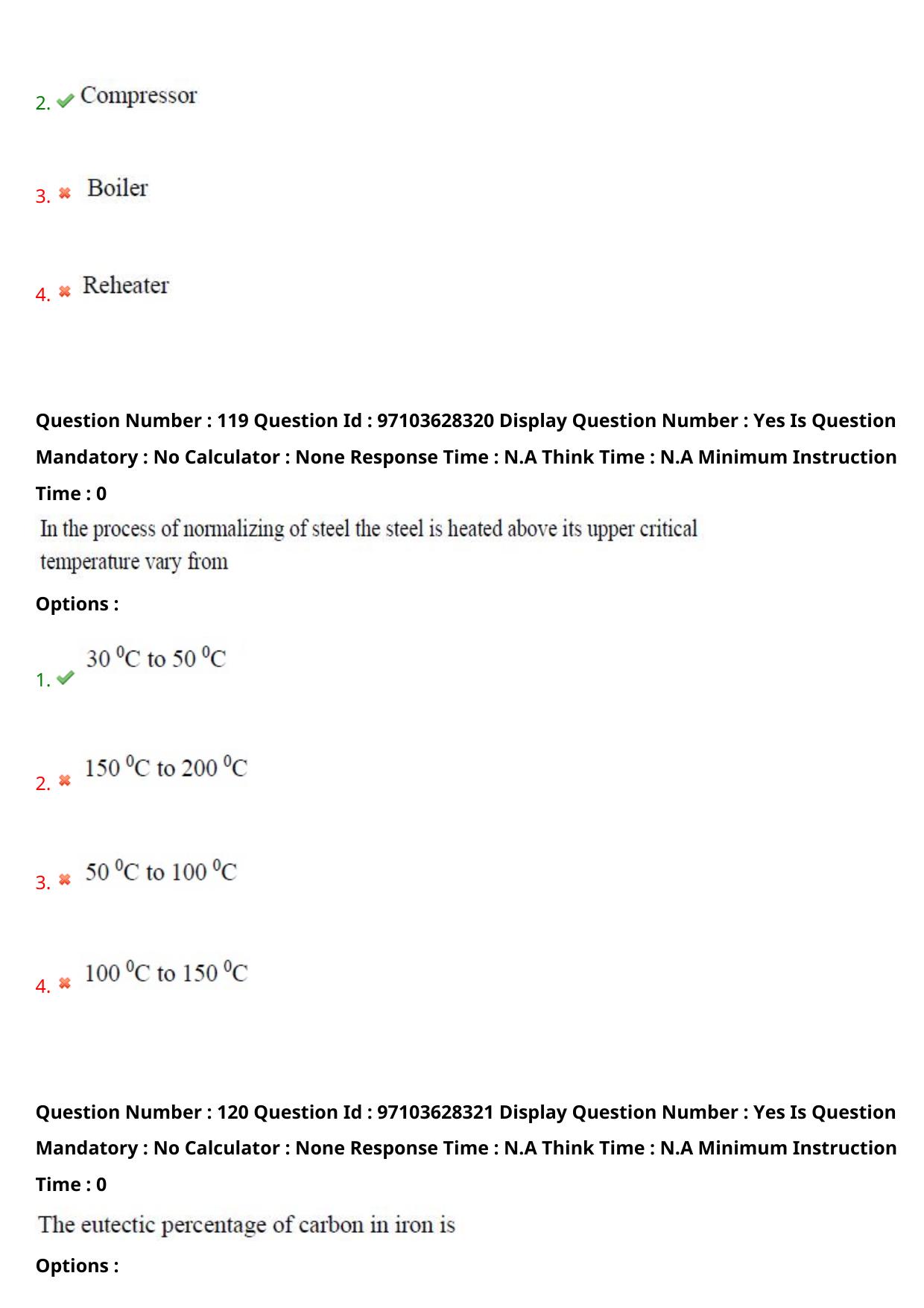 AP RCET 2024 Mechanical Engineering Question Paper - Page 72