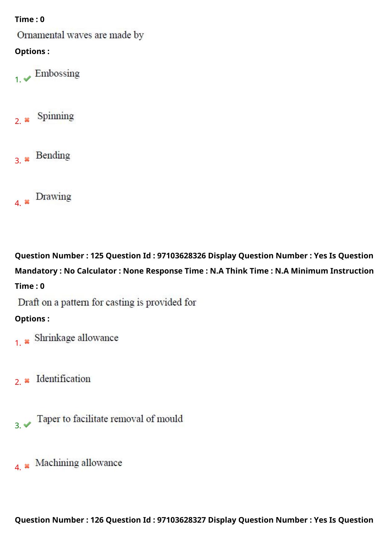 AP RCET 2024 Mechanical Engineering Question Paper - Page 75