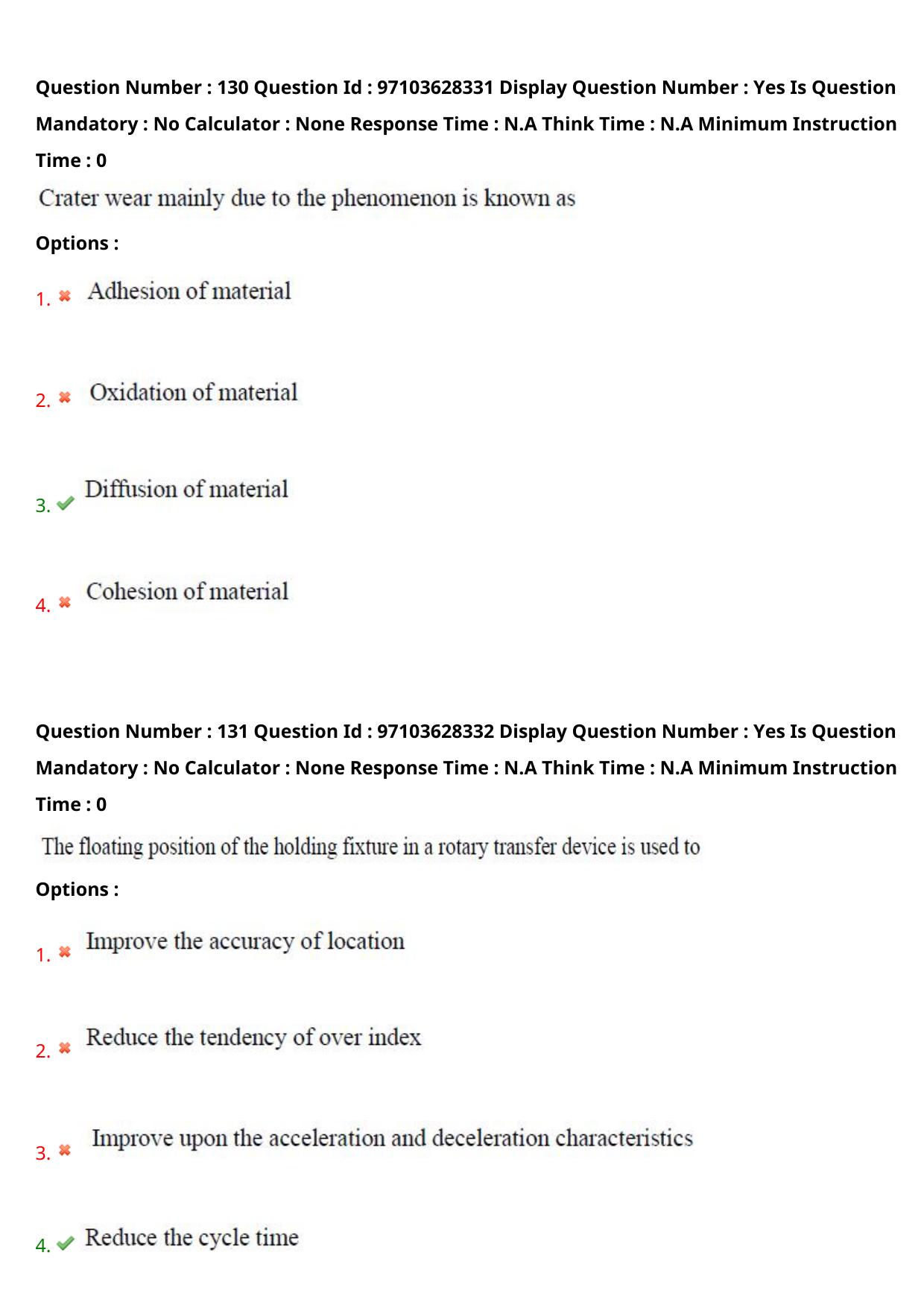 AP RCET 2024 Mechanical Engineering Question Paper - Page 78
