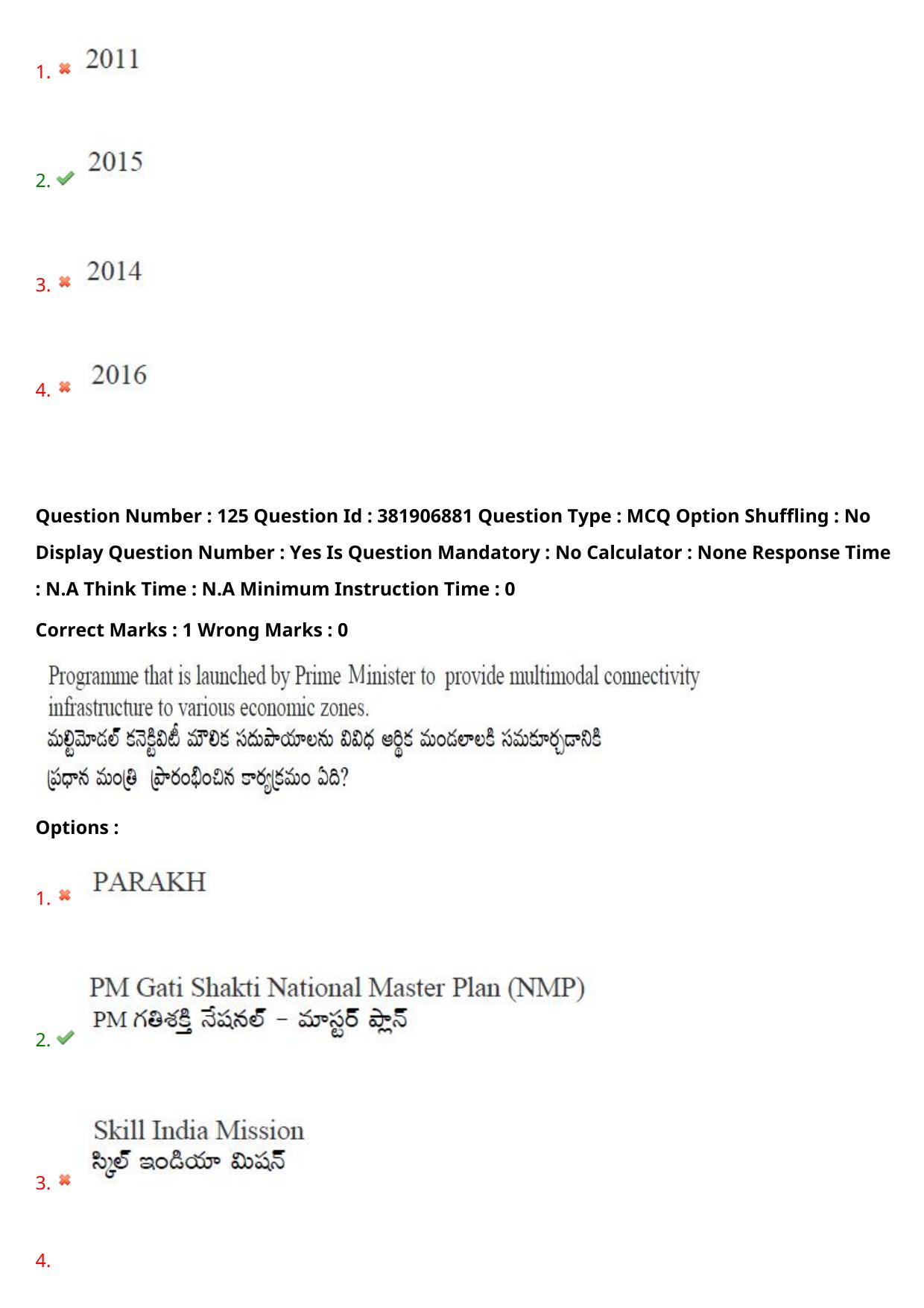 TS EDCET: 23rd May 2024 Shift 2 Question Paper and Answer Key - Page 96