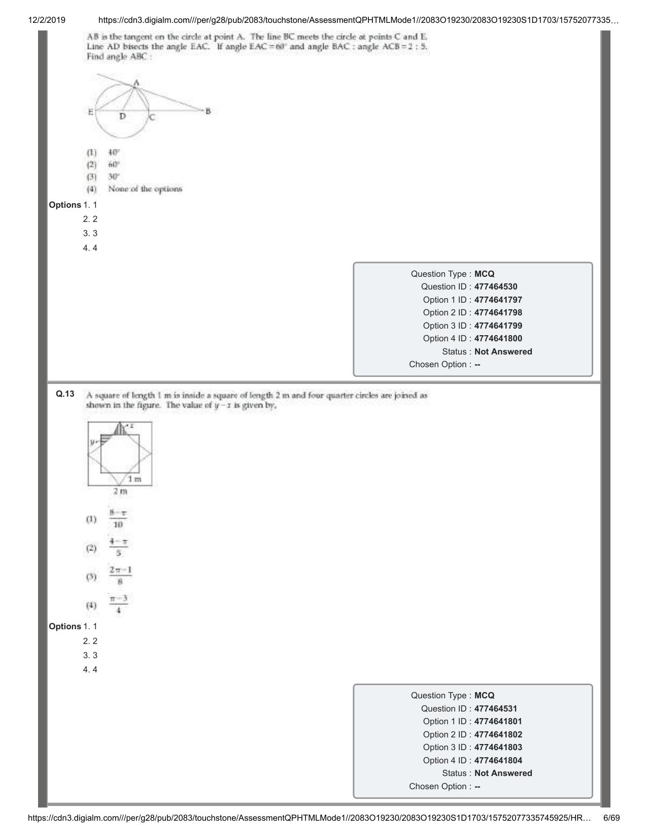 IIFT 2019 Question Paper - Page 6