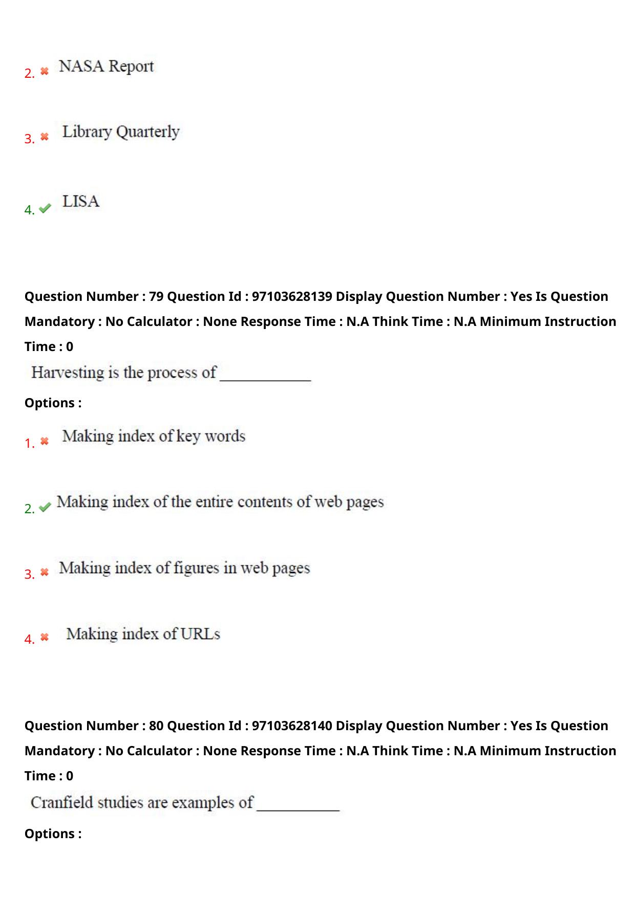 AP RCET 2024 Library and Information Science Question Paper - Page 50