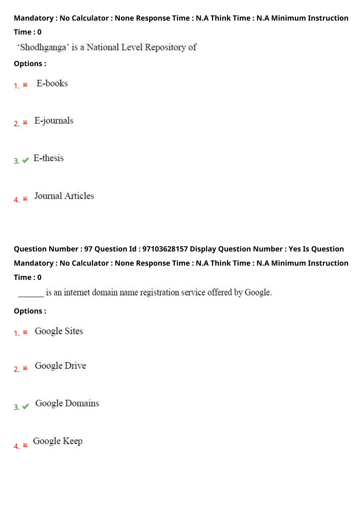 AP RCET 2024 Library and Information Science Question Paper - Page 59