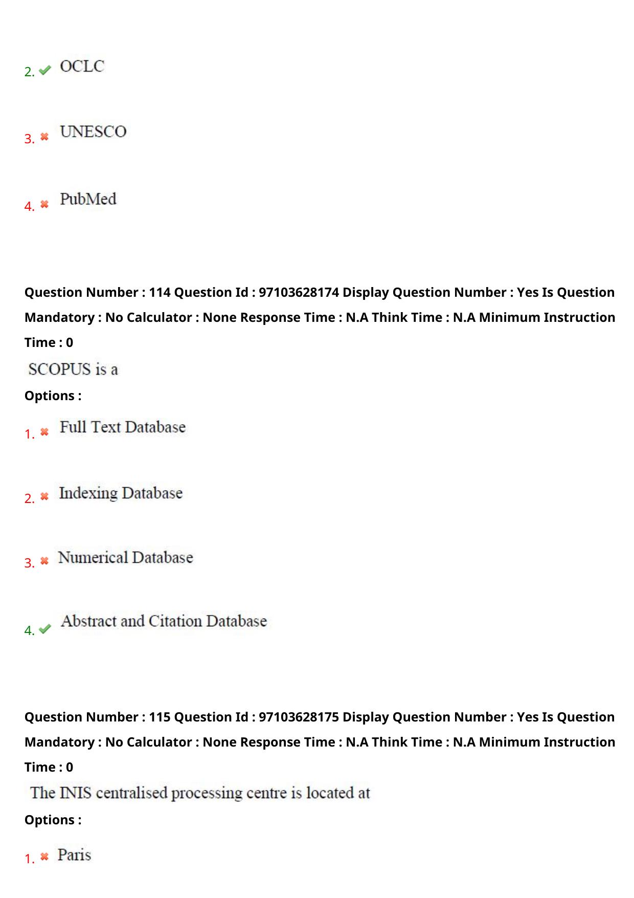 AP RCET 2024 Library and Information Science Question Paper - Page 68