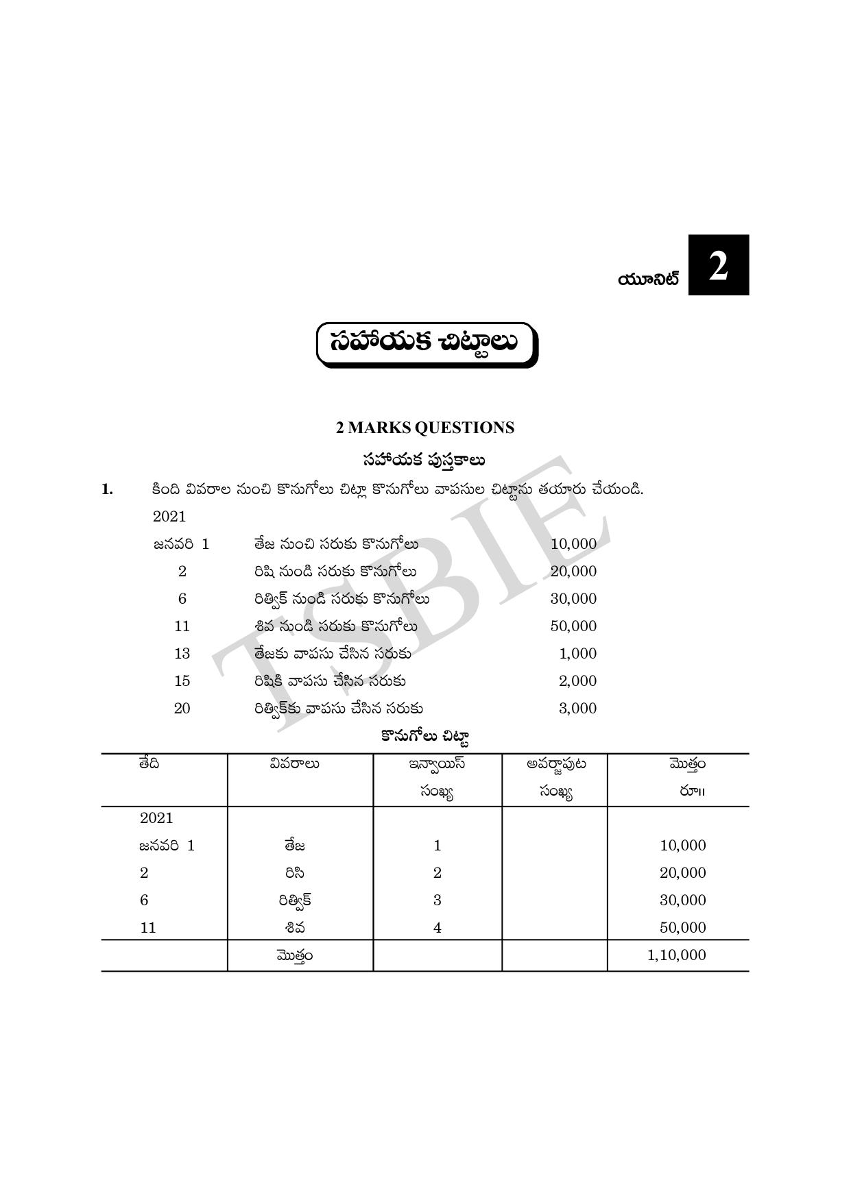 TS SCERT Inter 1st Year Commerce Path 1 (Telugu Medium) Text Book - Page 34