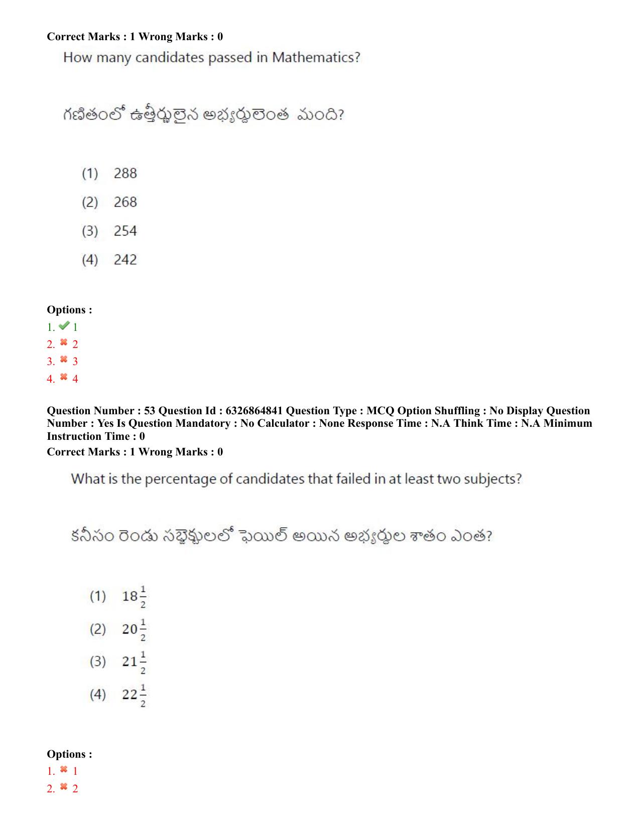 TS ICET 2022 Question Paper 1 - Jul 28, 2022	 - Page 47