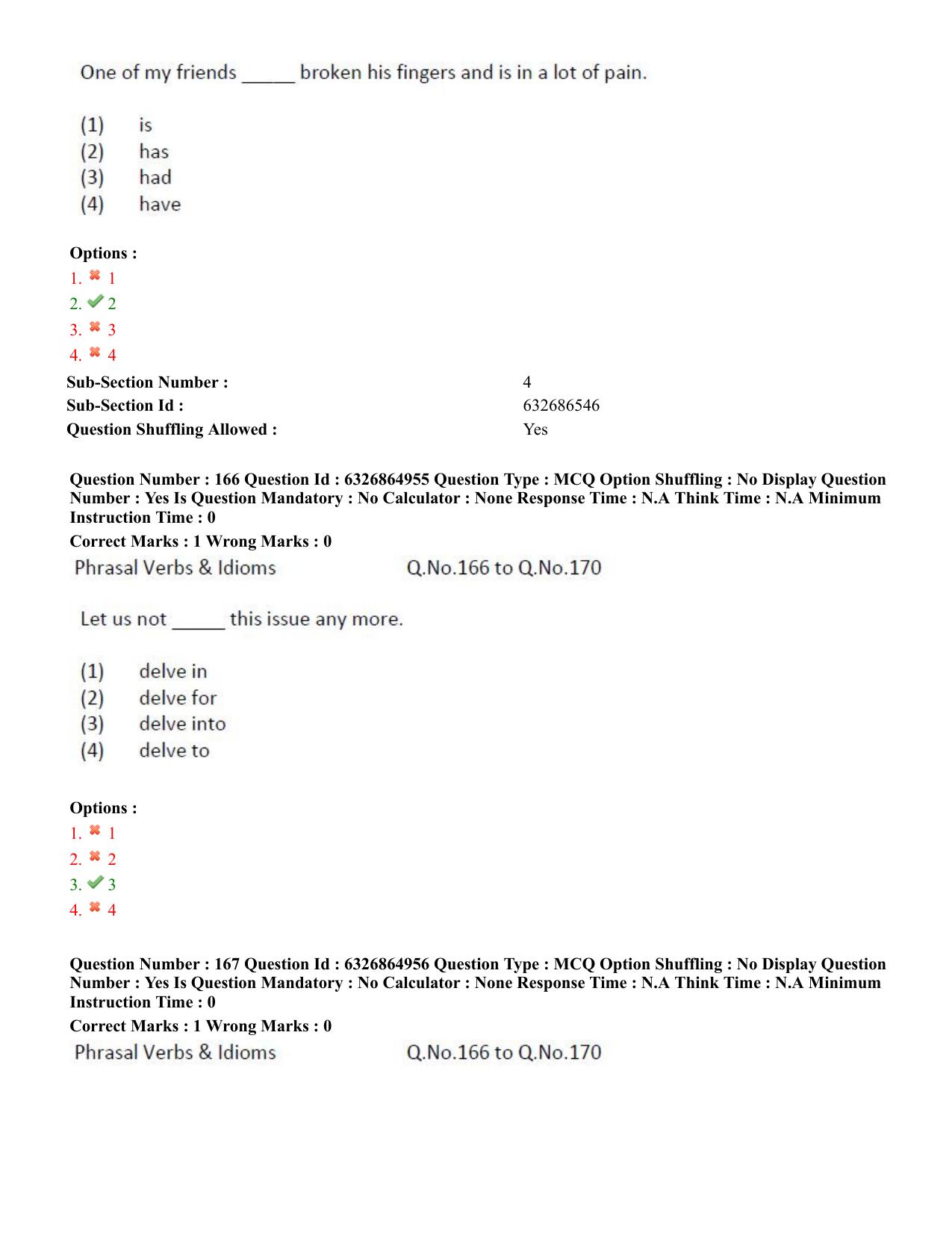 TS ICET 2022 Question Paper 1 - Jul 28, 2022	 - Page 146