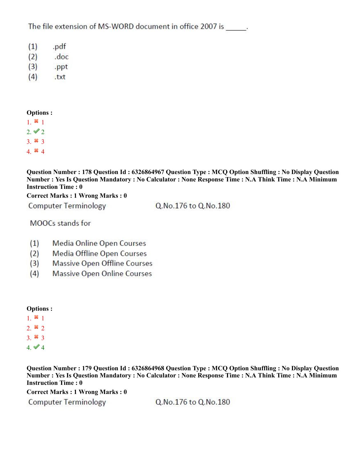 TS ICET 2022 Question Paper 1 - Jul 28, 2022	 - Page 152