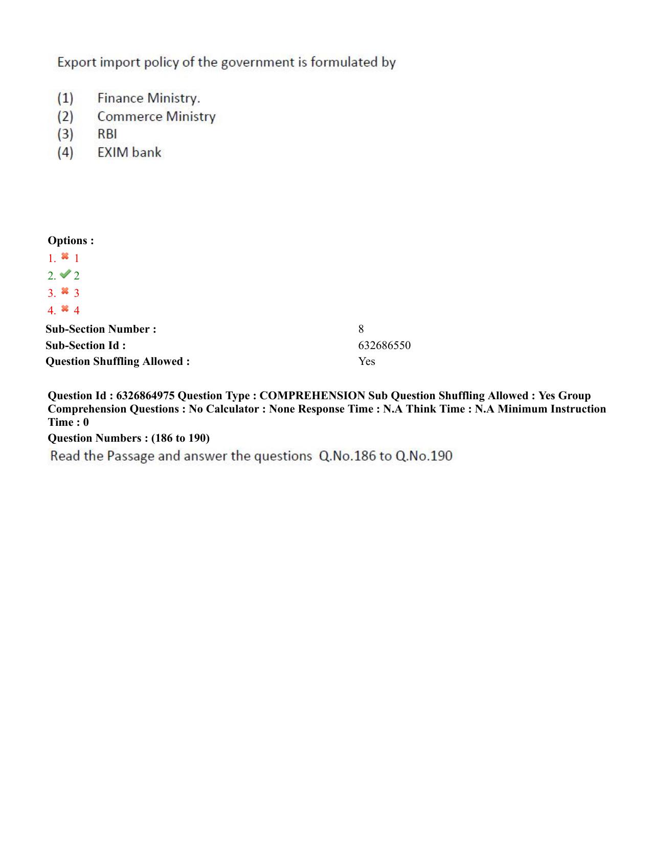 TS ICET 2022 Question Paper 1 - Jul 28, 2022	 - Page 156