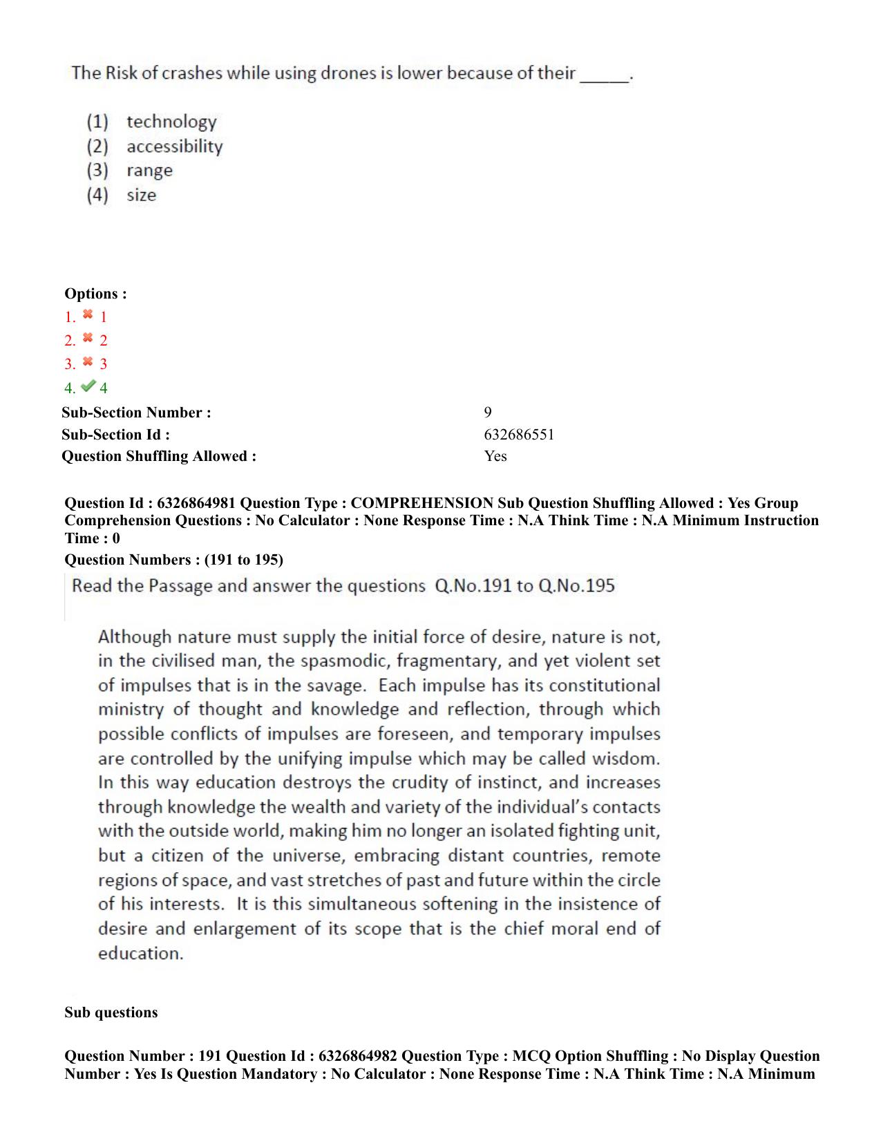TS ICET 2022 Question Paper 1 - Jul 28, 2022	 - Page 160