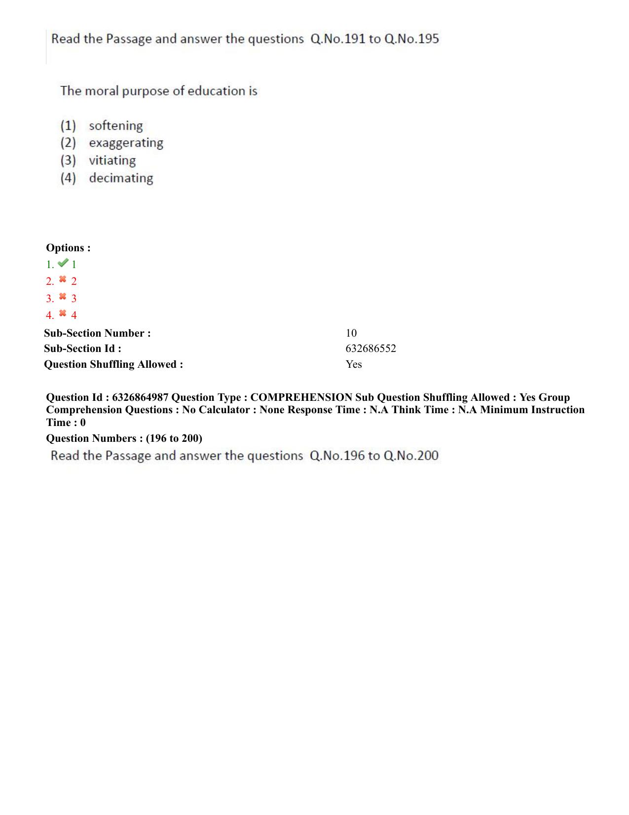 TS ICET 2022 Question Paper 1 - Jul 28, 2022	 - Page 163