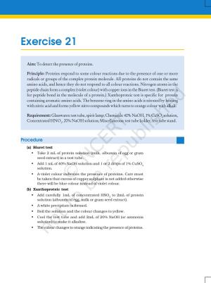 NCERT Laboratory Manuals for Class XI Biology - Exercise 21 to 24