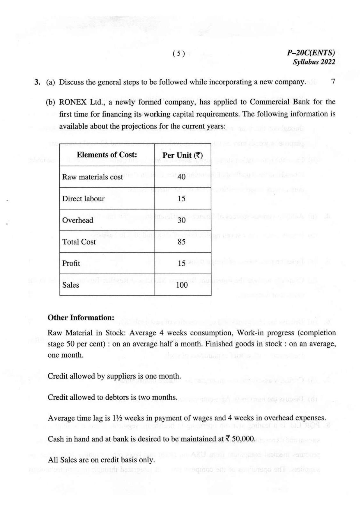 ICMAI Final December 2023 Question Paper - Entrepreneurship And Startup - Page 5