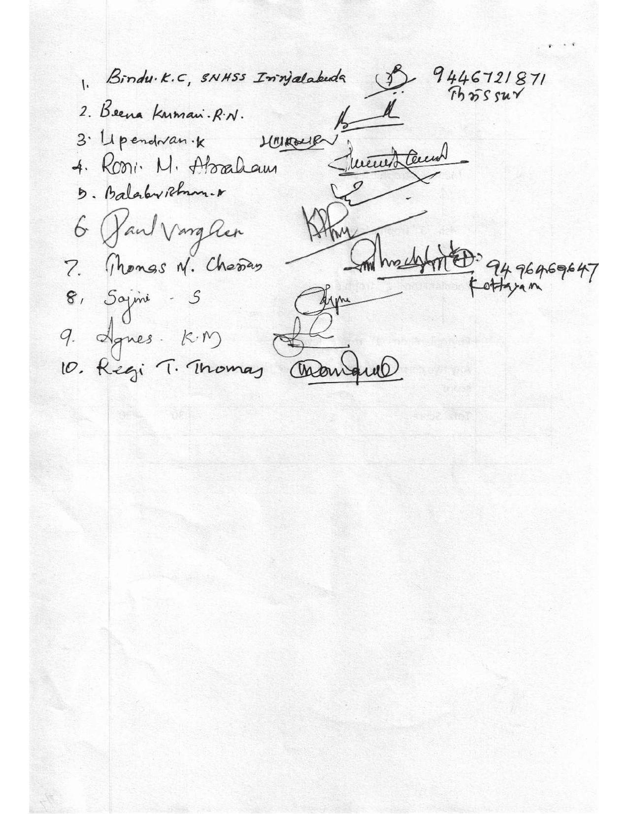 Kerala Plus Two 2017 Biology Answer key - Page 8