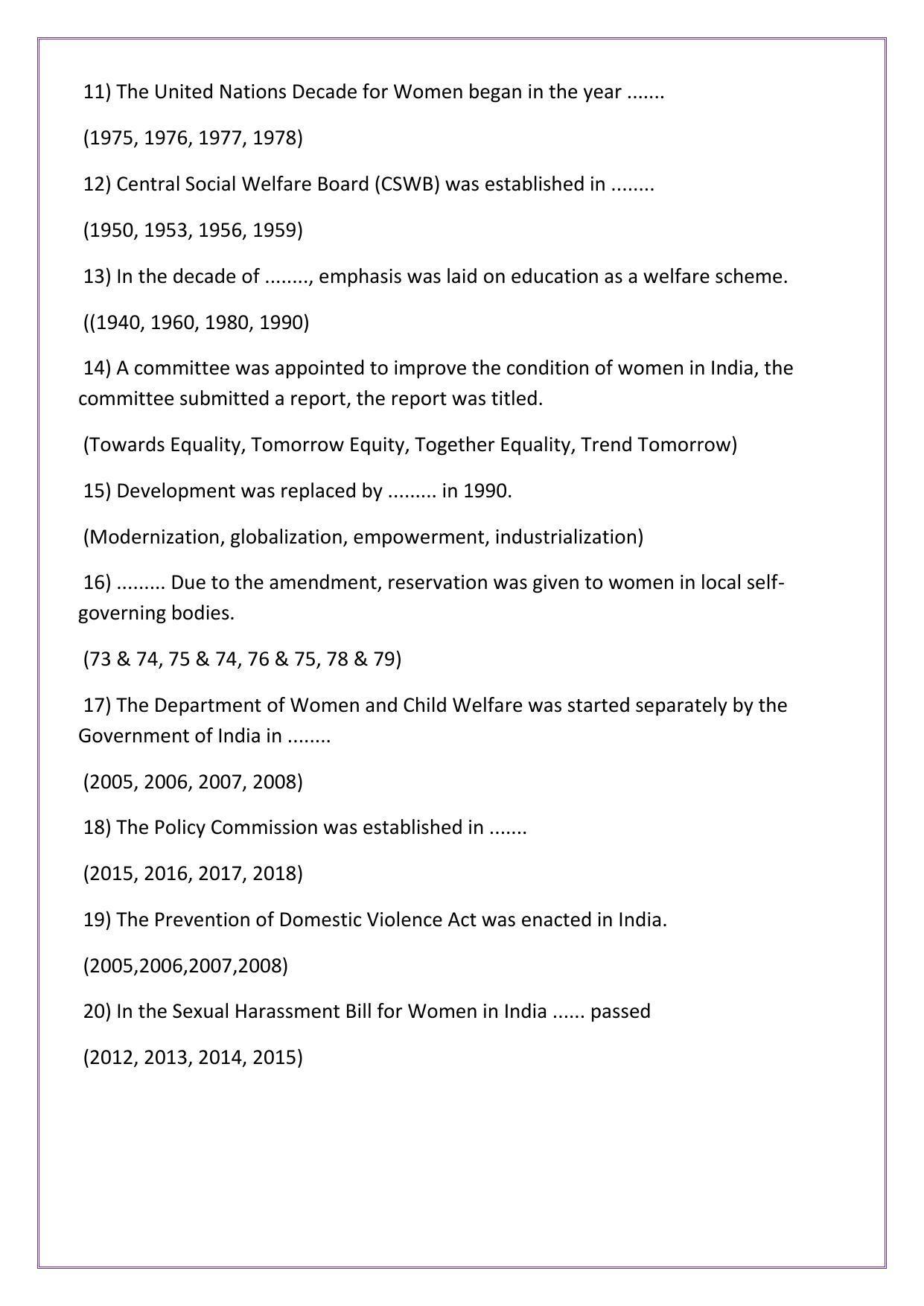 Maharashtra Board Class 12 Political Science Sample Papers - Page 19