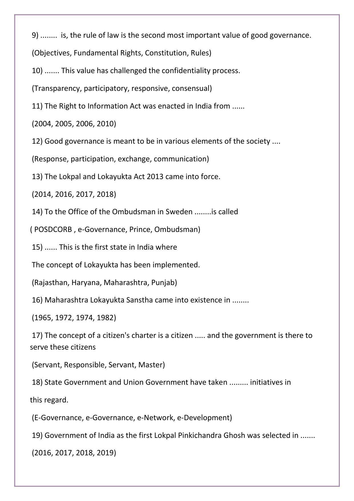 Maharashtra Board Class 12 Political Science Sample Papers - Page 29
