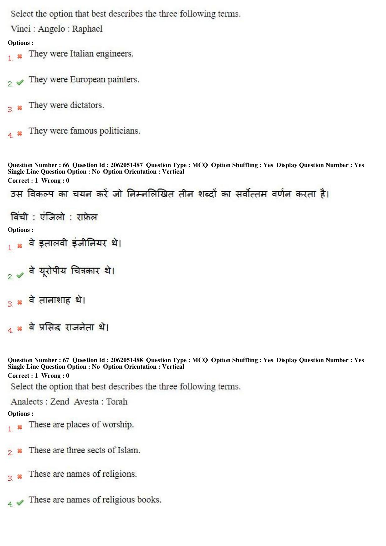 MP CPCT 17th February 2018 CPCT Question Paper Shift 1 - Page 48