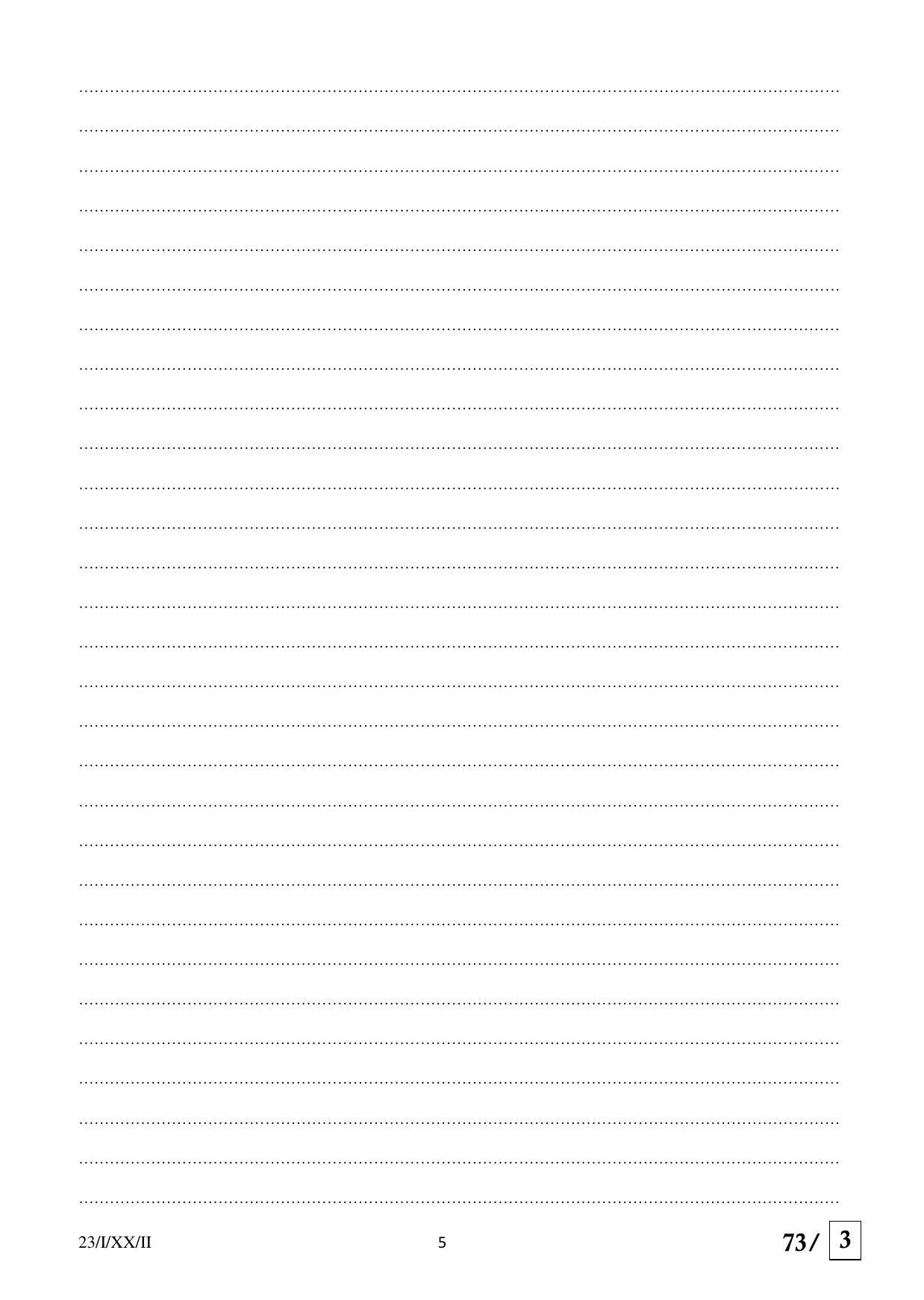 FTII JET Three Year Post Graduate Diploma in Art Direction and Production Design (Film Wing) 2020 Question Paper - Page 5
