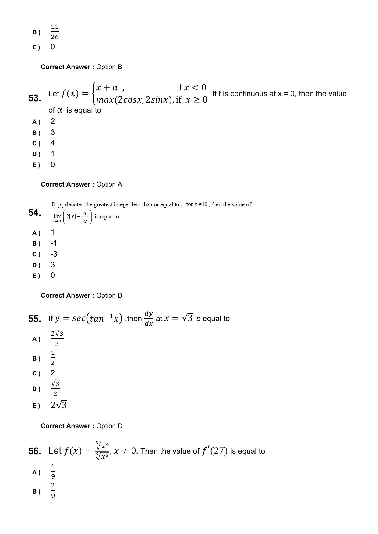 KEAM 2025 April 25 (Engineering) Question Paper with Answer Key - Page 14