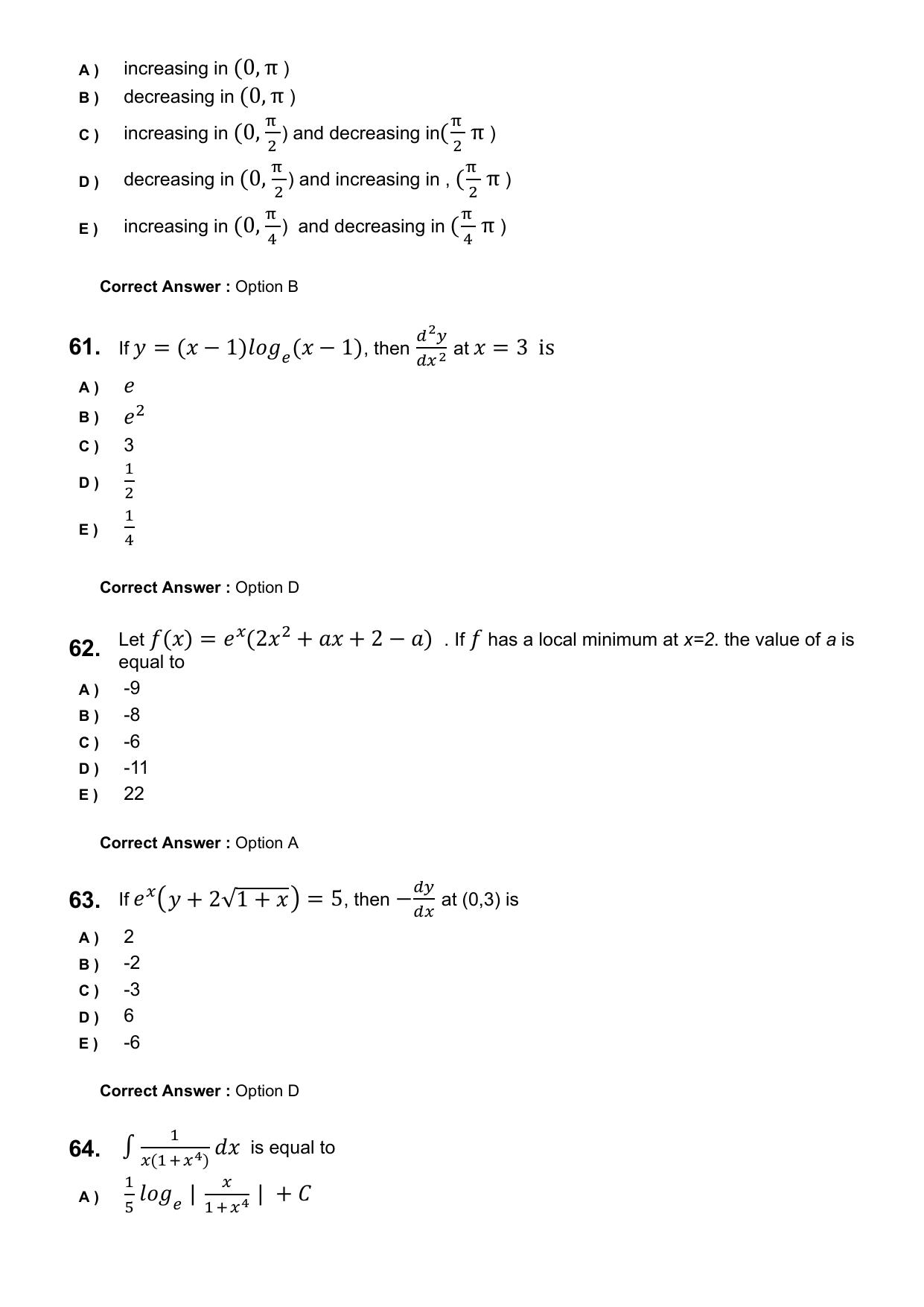 KEAM 2025 April 25 (Engineering) Question Paper with Answer Key - Page 16