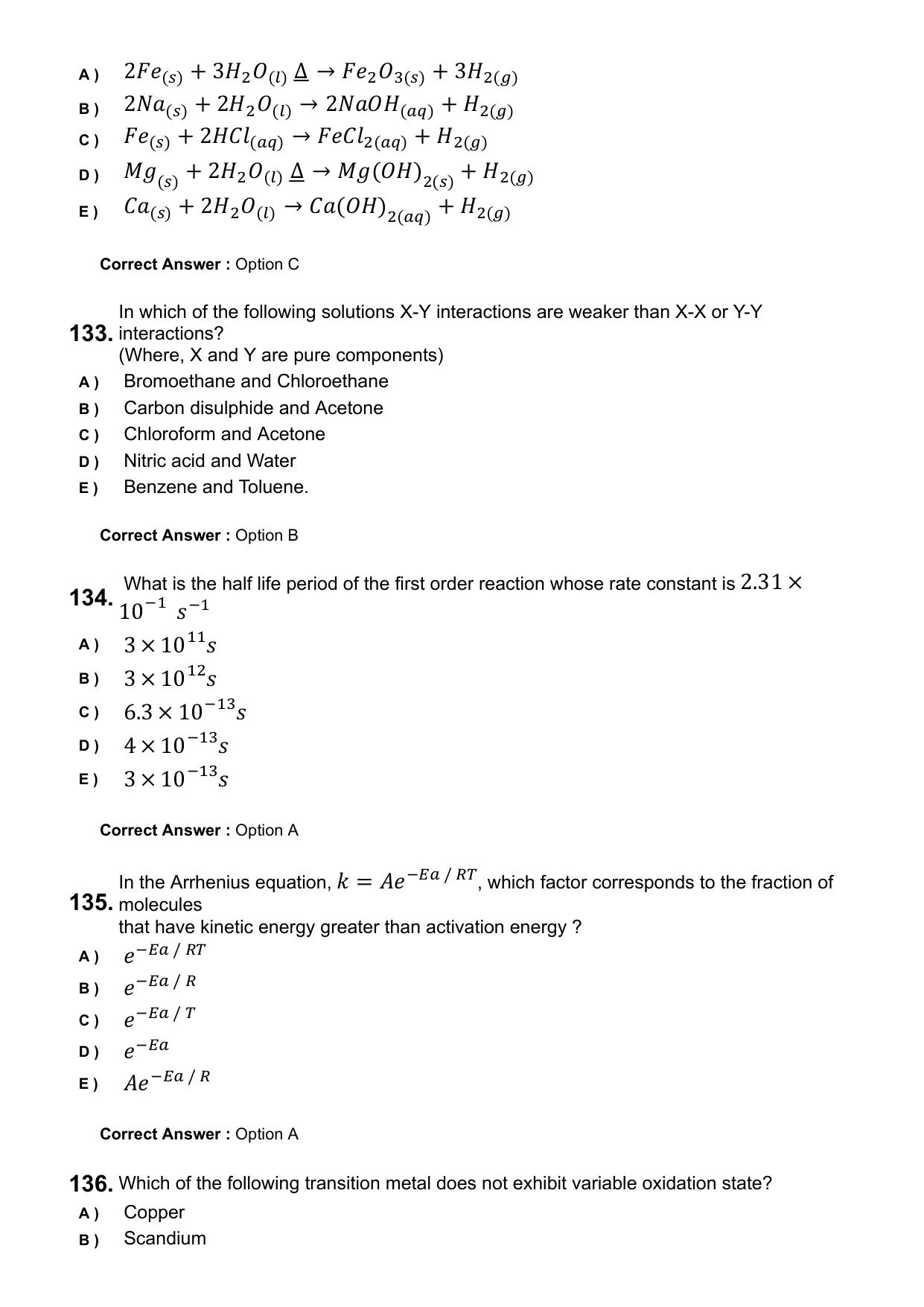 KEAM 2025 April 25 (Engineering) Question Paper with Answer Key - Page 33