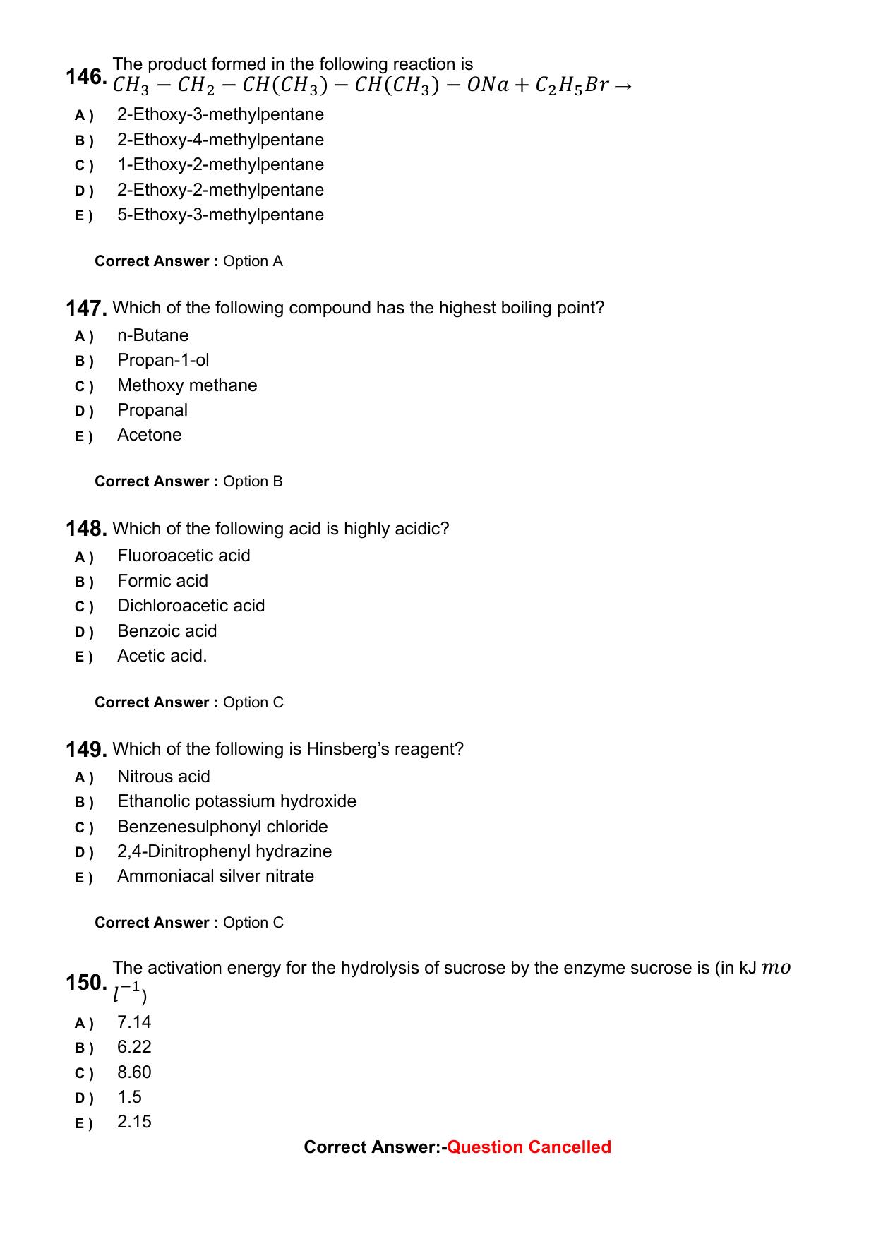 KEAM 2025 April 25 (Engineering) Question Paper with Answer Key - Page 36