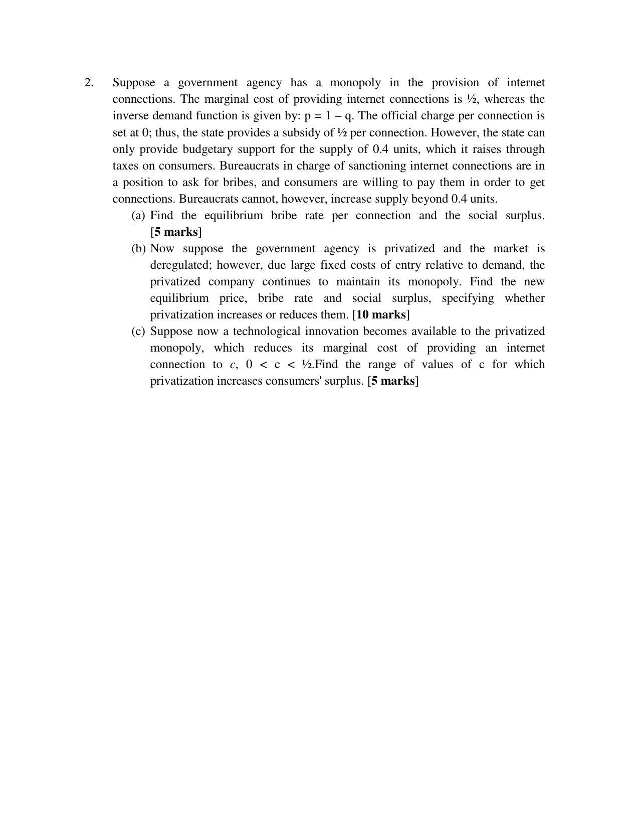  ISI Admission Test M.S.(QE) PEB 2015 Sample Paper - Page 7