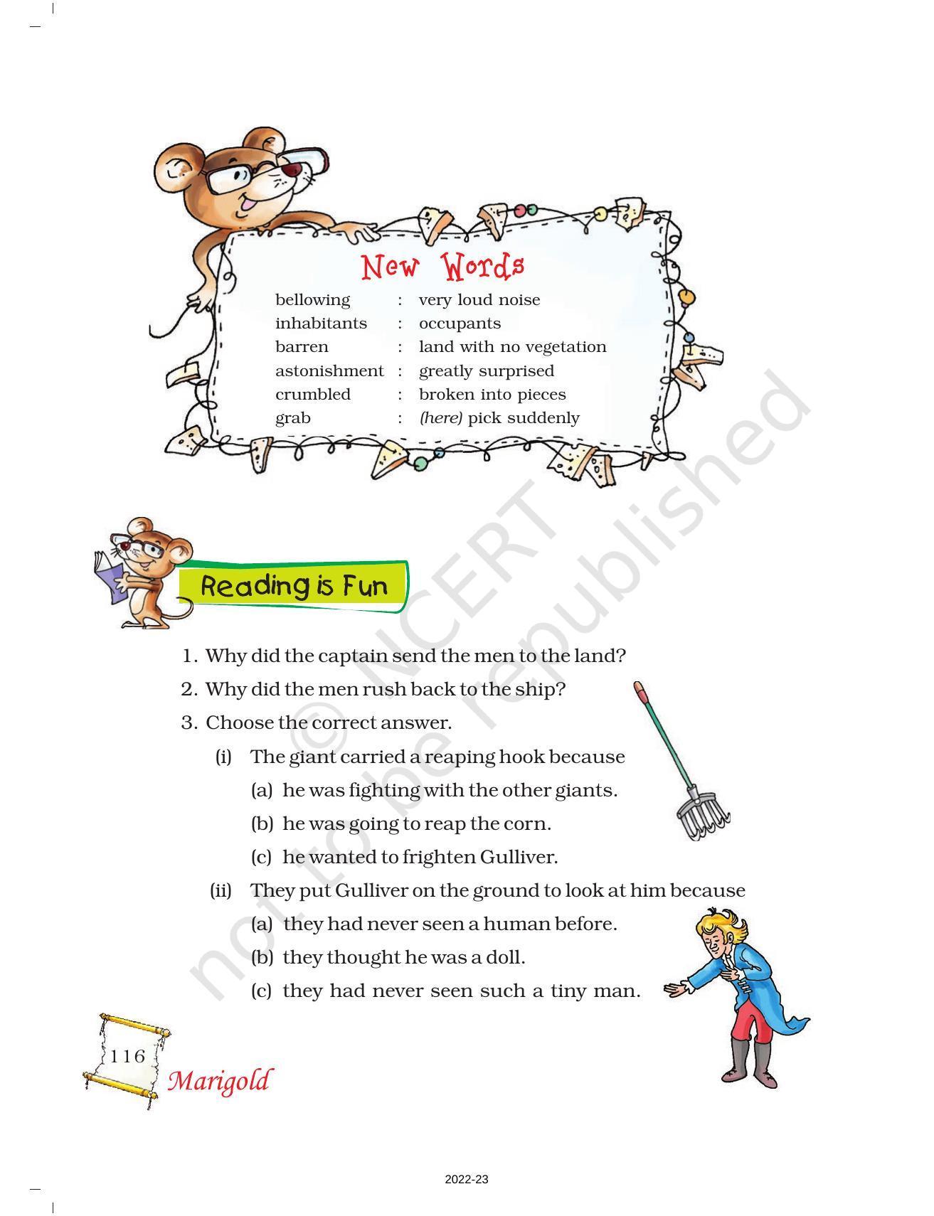NCERT Book for Class 5 English Chapter 7 Topsy-turvy Land - Page 11