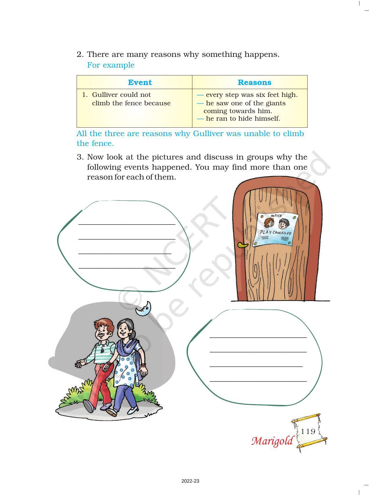 NCERT Book for Class 5 English Chapter 7 Topsy-turvy Land - Page 14