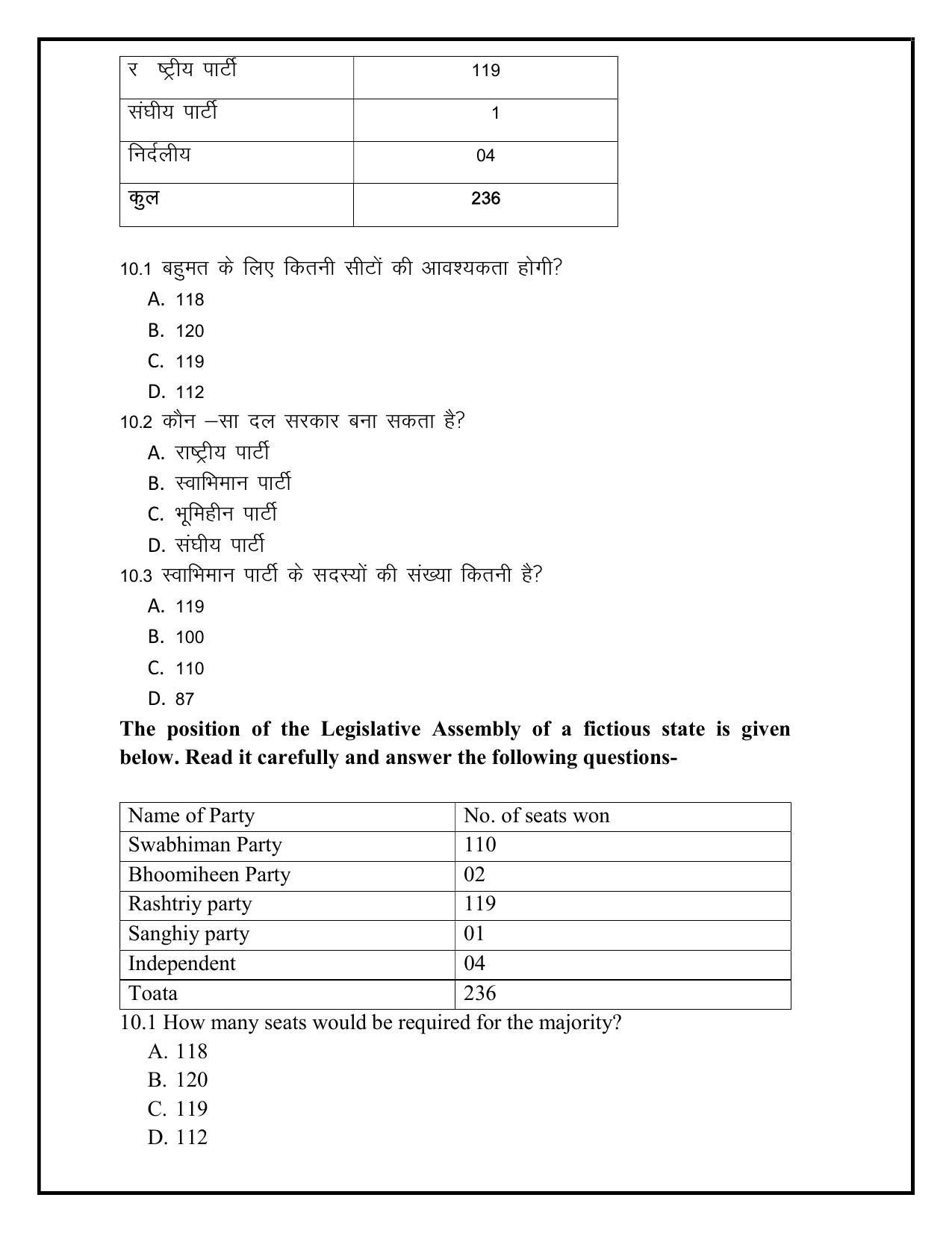 Edudel Class 7 Social Science Sample Question Paper - Page 8