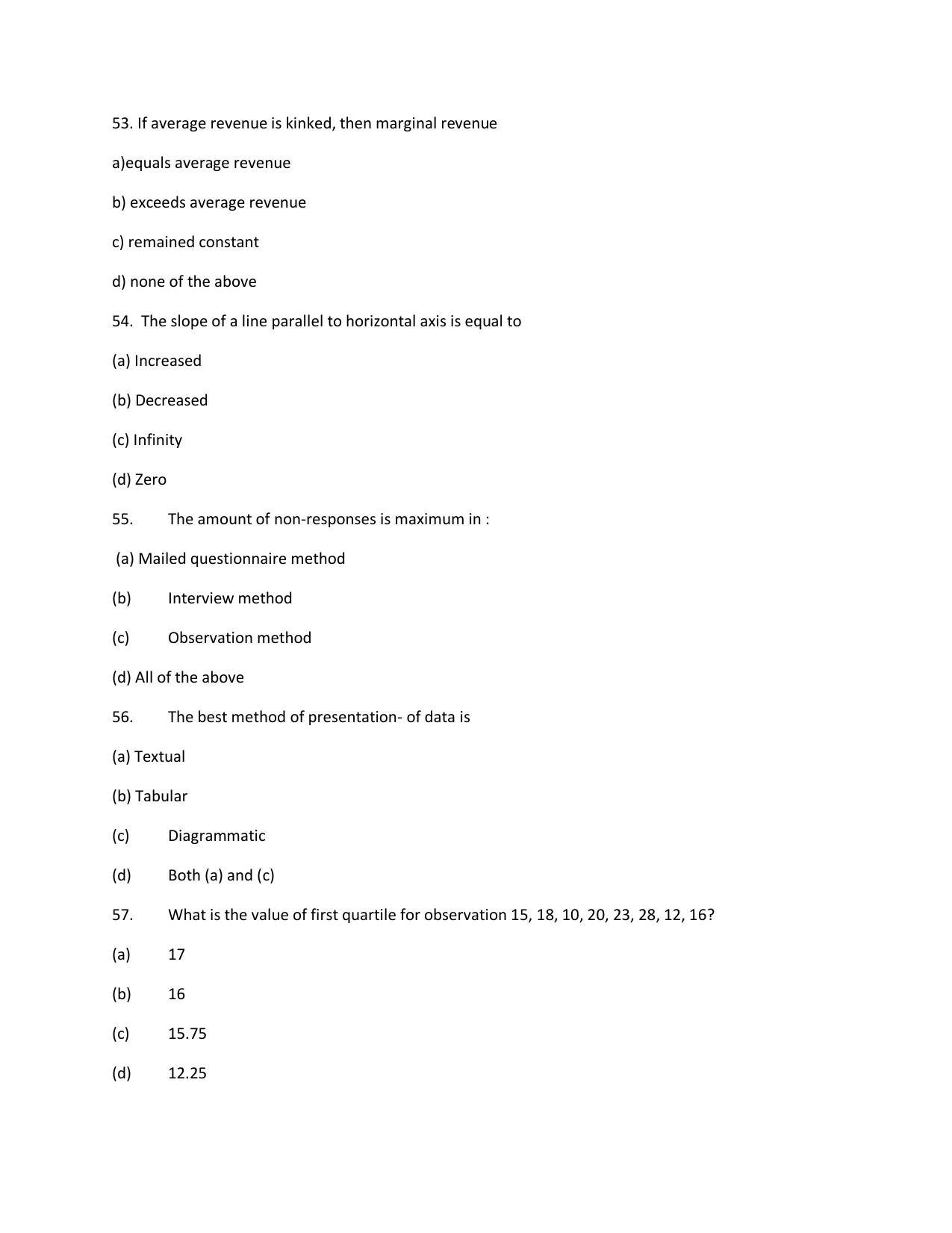 KUET 2023 M.A. Economics Question Paper - Page 137